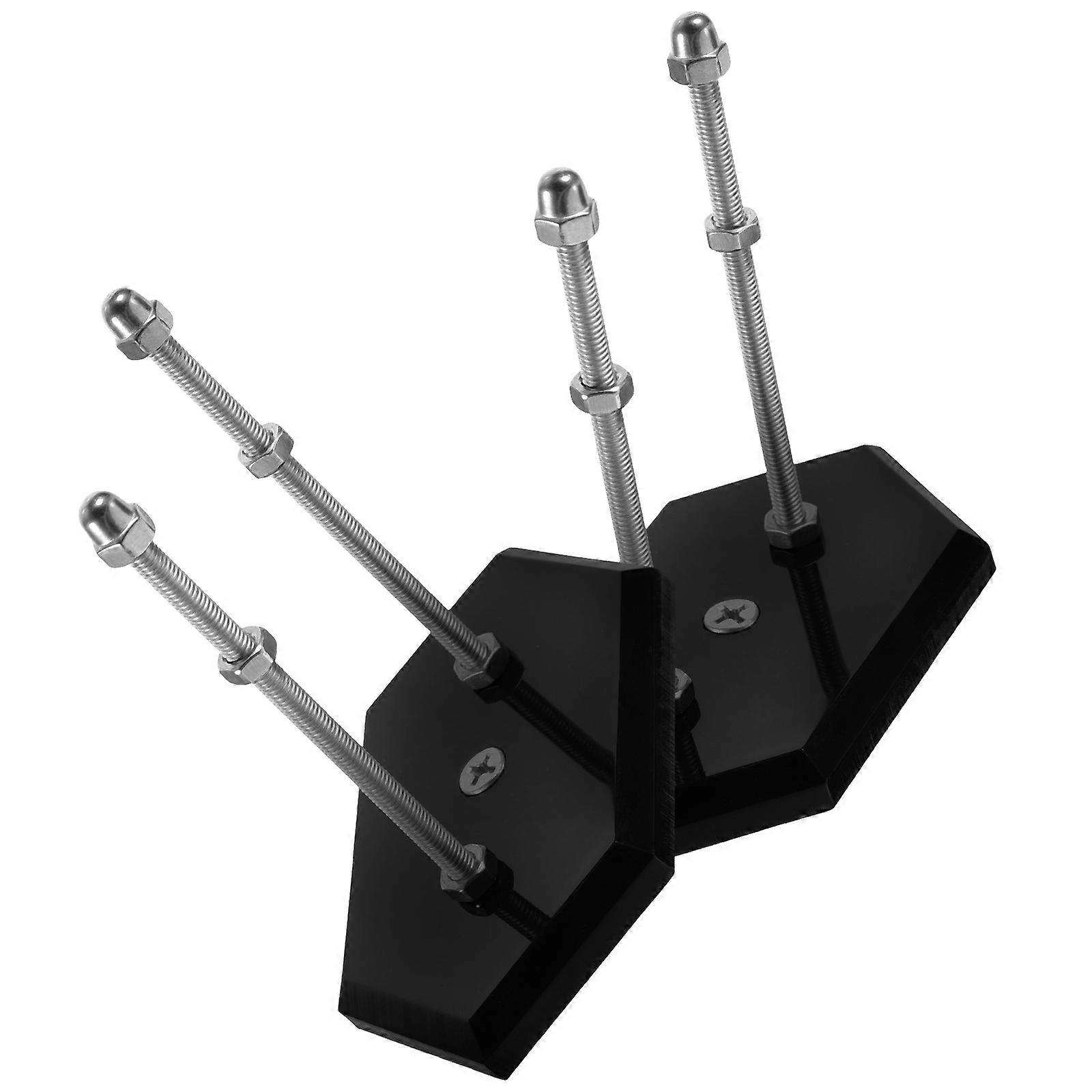 Wall Mounted Skateboard Holder Acrylic Hanger for 10Pcs Storage