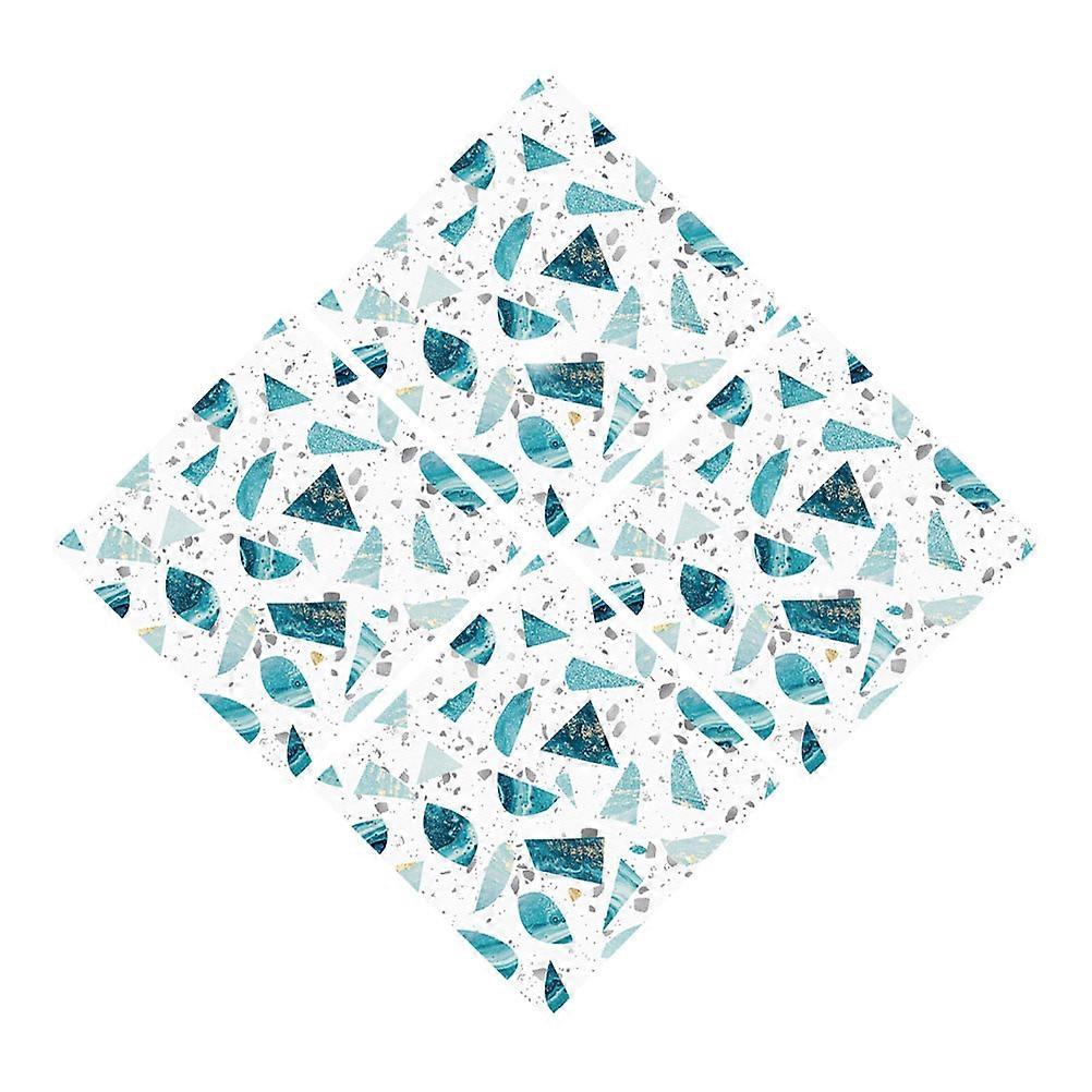 Self-Adhesive Blue Floor Stickers for Non-Skid Use 4Pcs Set