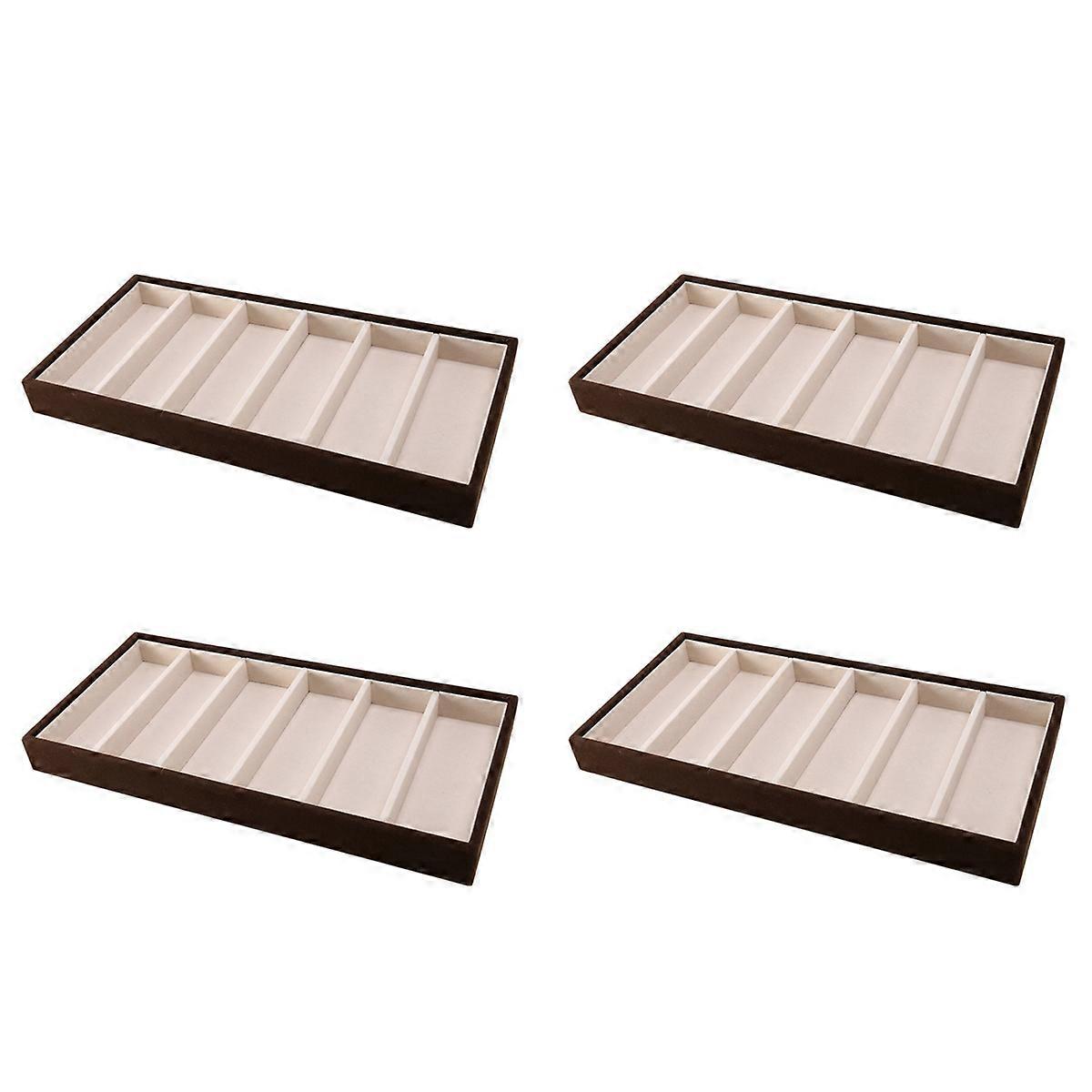 6 Eyeglasses Display Case, Sunglasses Storage Box