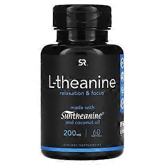 Sports Research, L-Teanina, 200 mg, 60 Cápsulas Gelatinosas