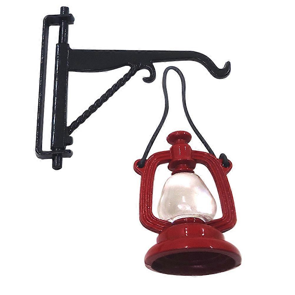 Mini Kerosene Lamp Dollhouse Accessories for Decor 4Sets