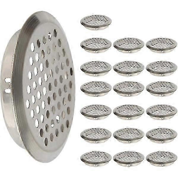 20個53mmステンレス鋼換気グリルラウンドメッシュ通気性
