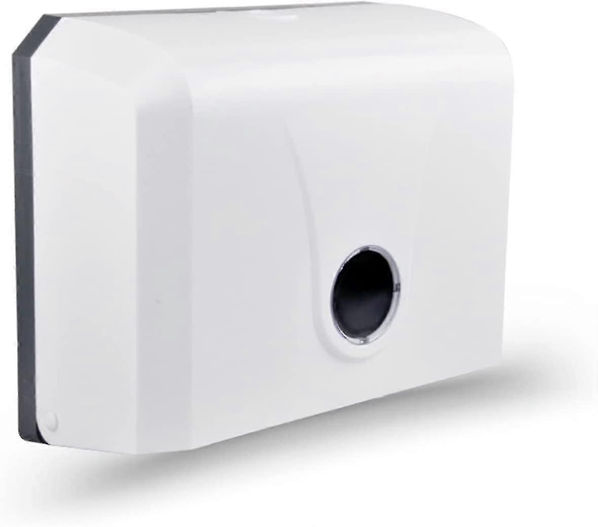 Tissue Holder, Wall Tissue Holder, Tissue Box, for Bathroom, for Space-Saving Tissue Storage (White)