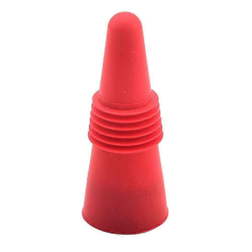 2025 MultiColor Silicone Wine Stopper Universal Silicone Wine Beverage Bottle Stopper with Threaded Seal Ring and Stainless Top