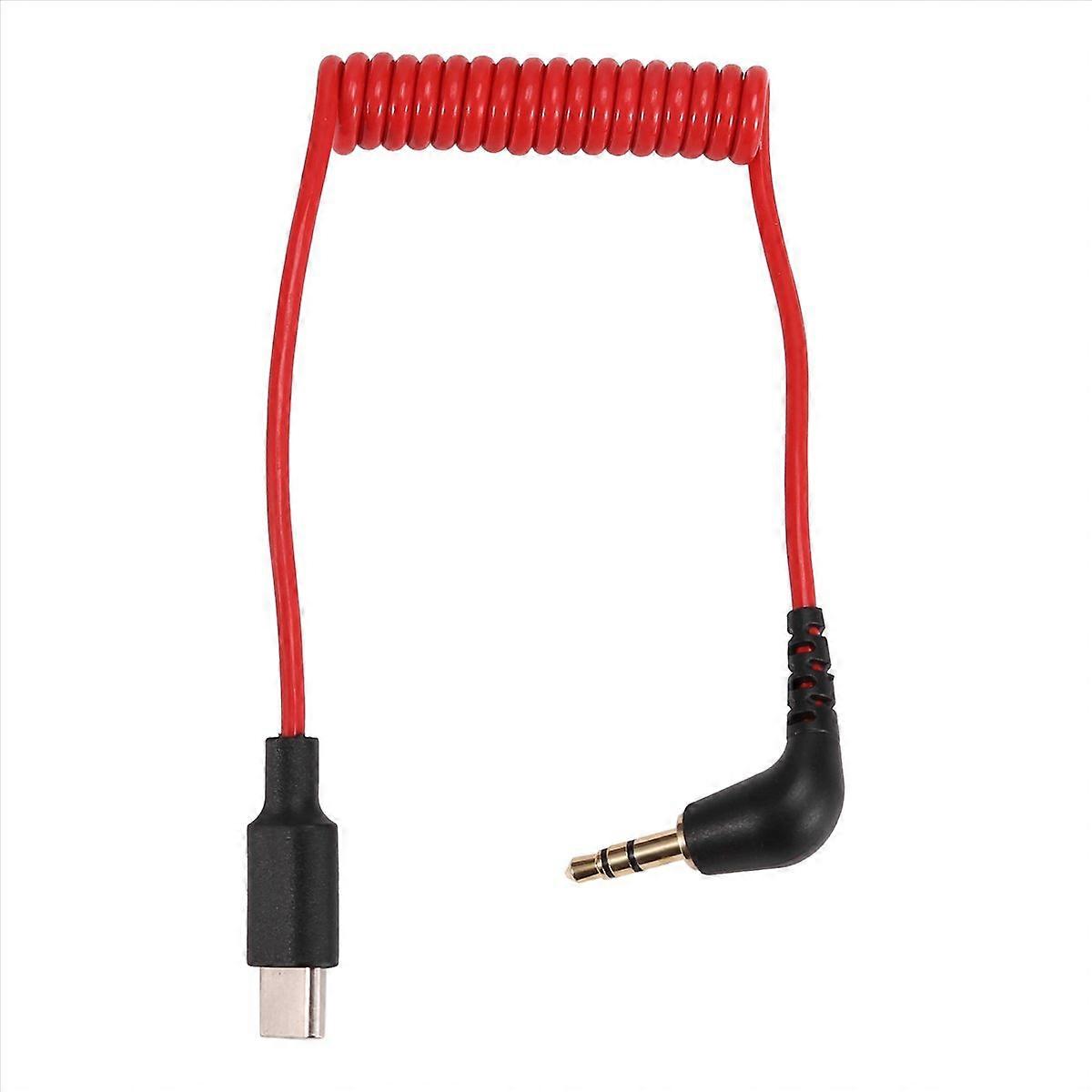 Type-C to 3.5Mm Cable for RODE Wireless Go II, DAC AUX Adapter