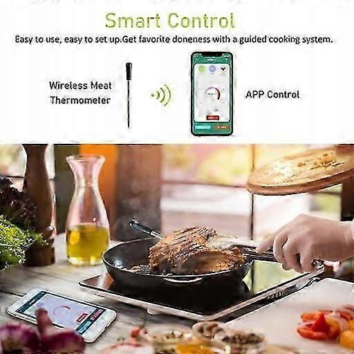 Smart Meat Thermometer With Bluetooth