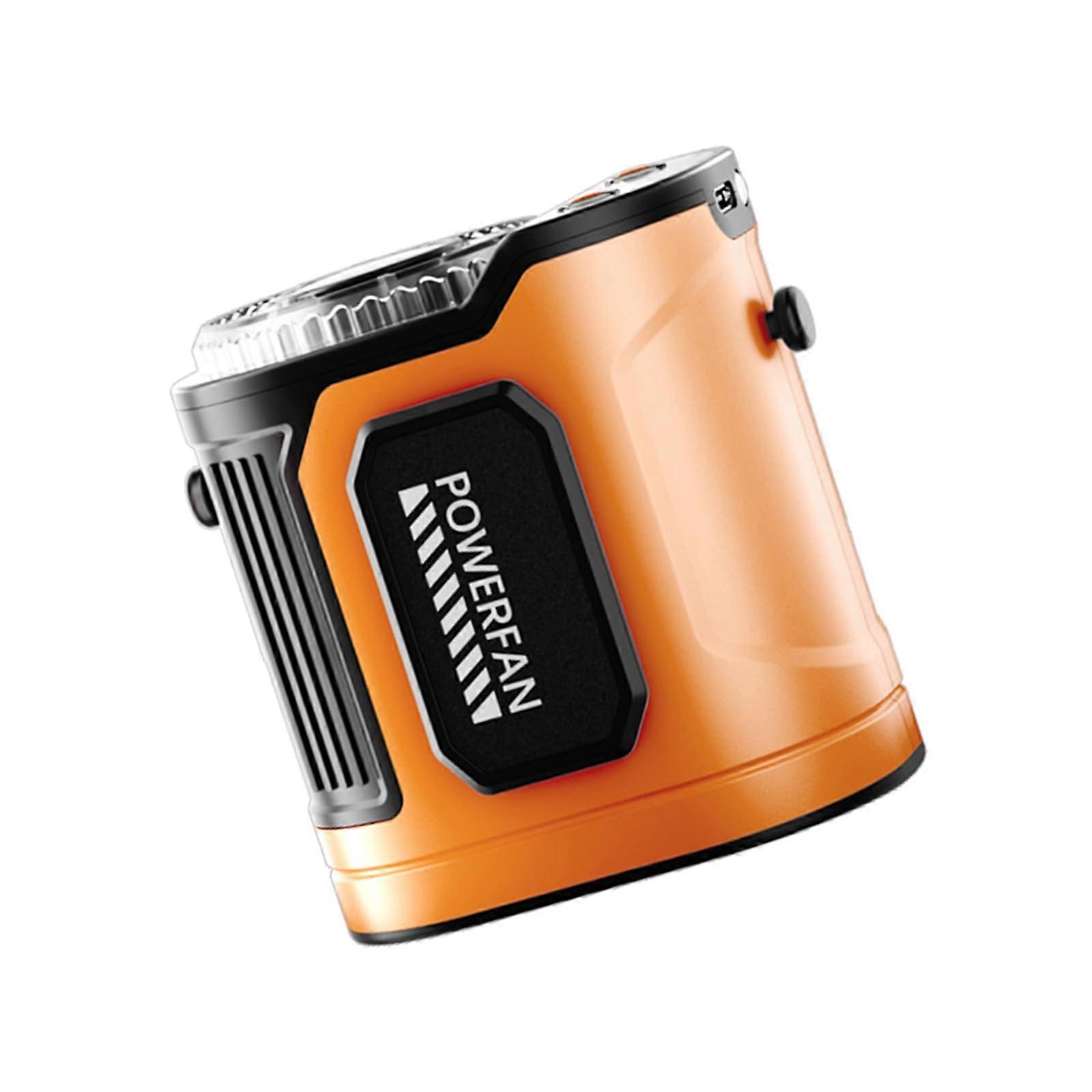 Waterproof Wearable Fan With Rechargeable Battery, Adjustable Speed, Portable  Fan For Hiking And Job Sites