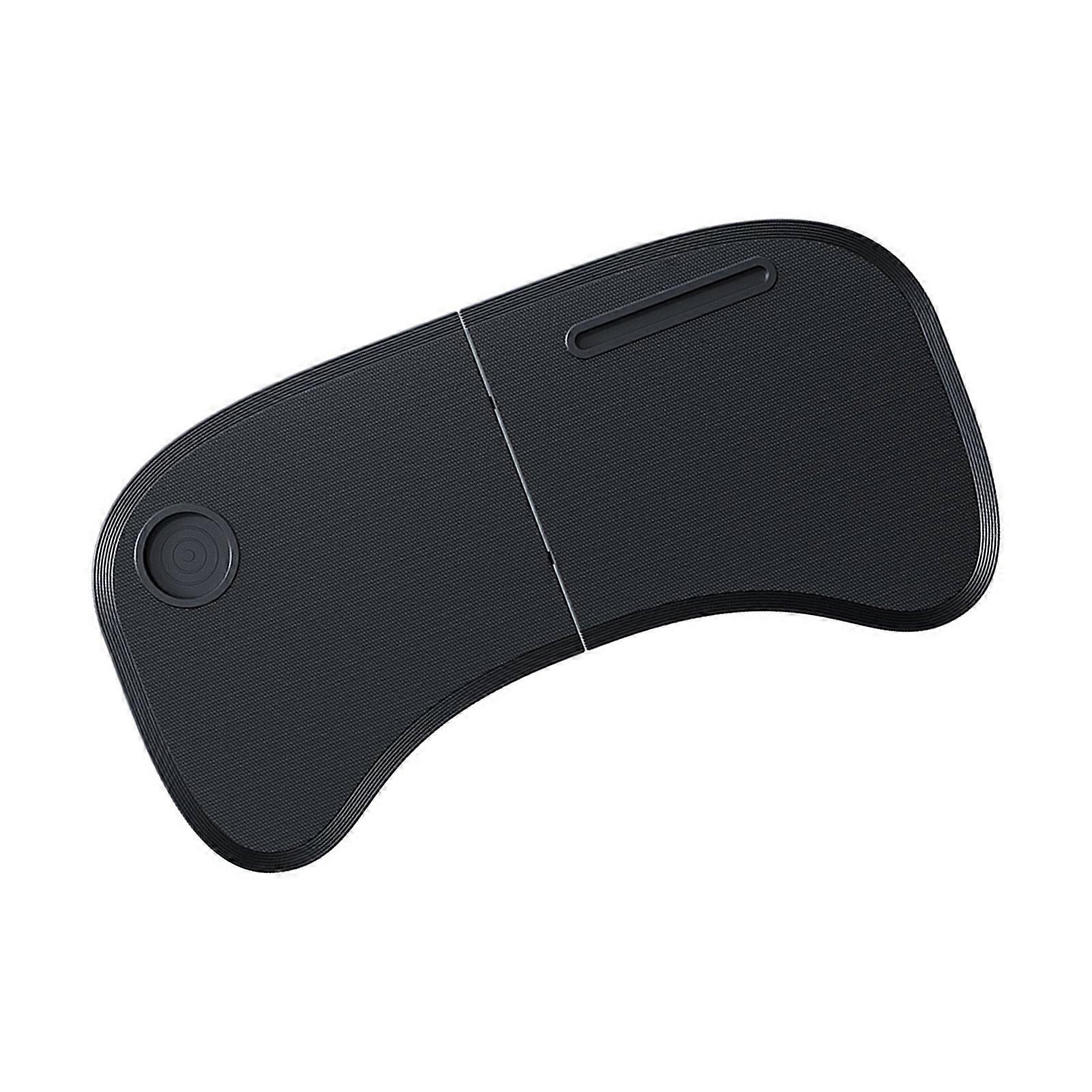 Space Saving Car Seat Mounted Foldable Desk For Laptop Meals Plastic Tray Board Stable Surfaces Universal Use Multicolor