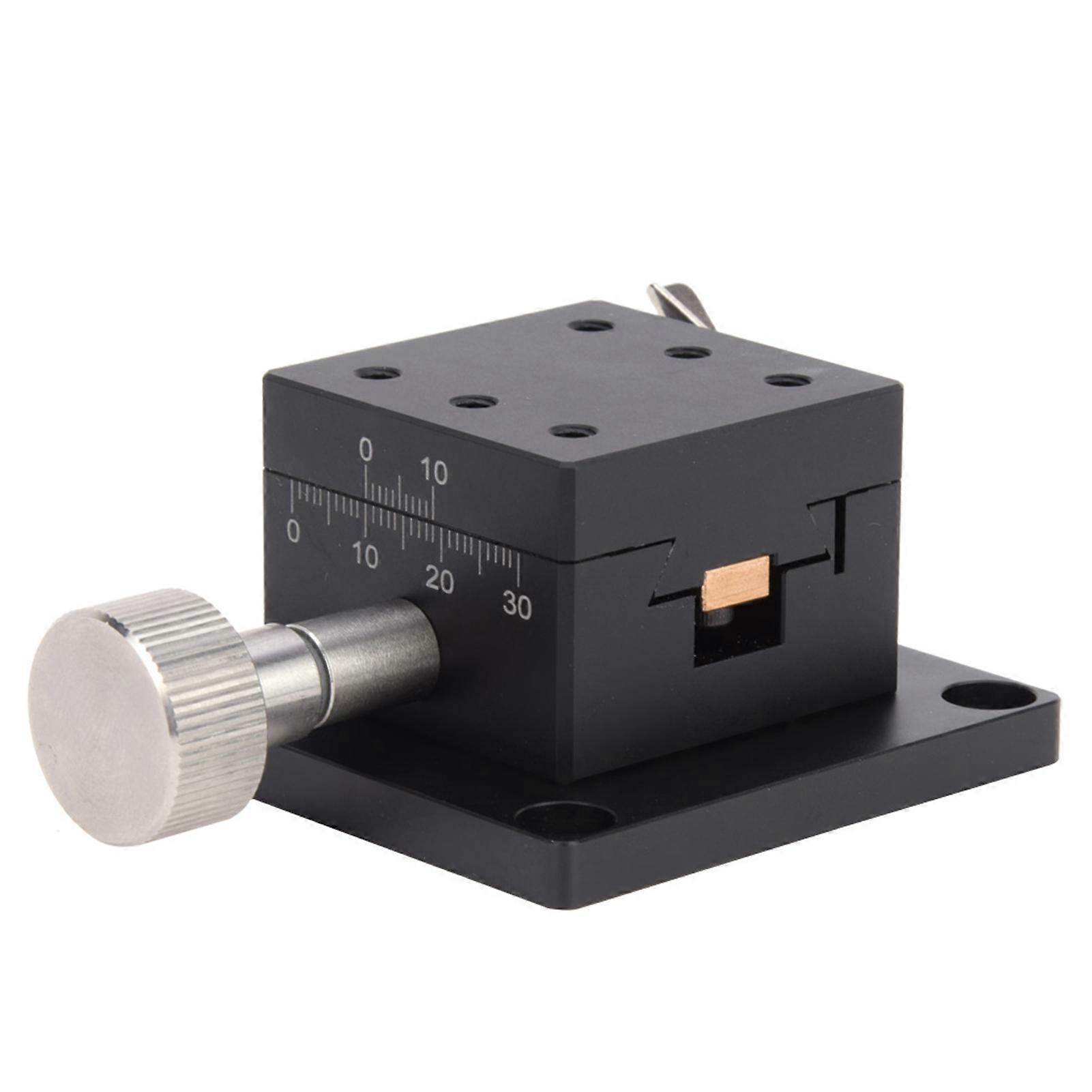 SPWX40‑40 X Axes Sliding Stage Dovetail Manual Trimming Platform Slide Table 40x40mm