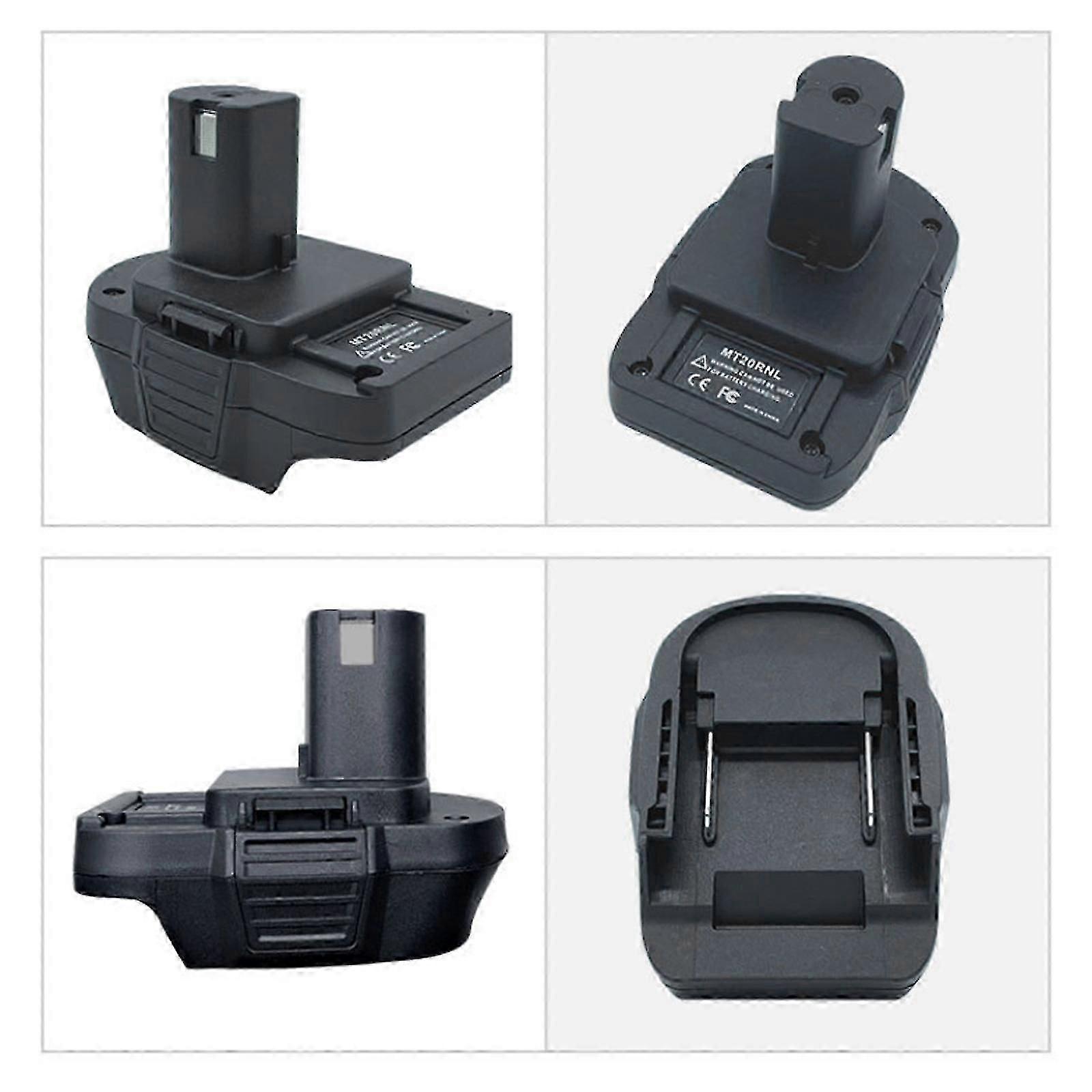 For ryobi Battery Adapter To Ryobi 18v One+ Tool1pcsblack