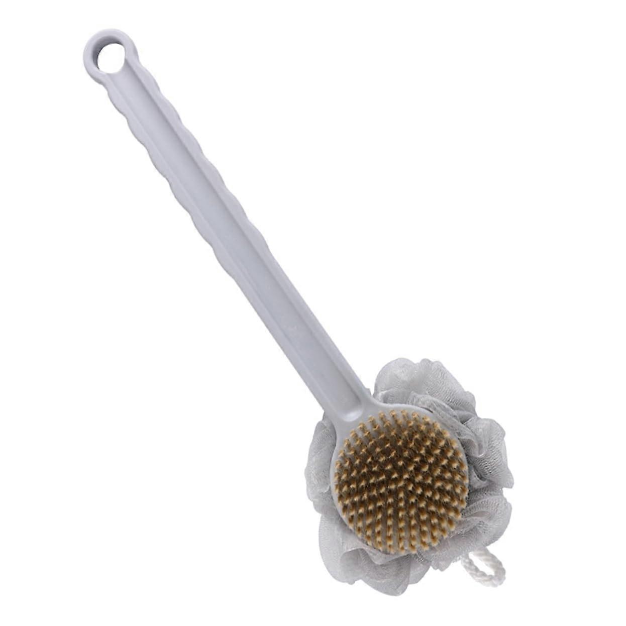 Long Handle Bath Brush Unisex Back Scrubber Massage Function Shower Cleaning Body Scrubbing