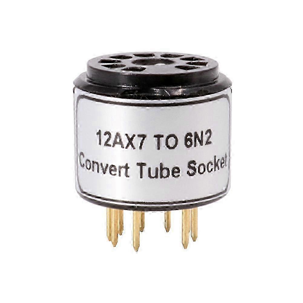 Single Tube Socket Adapter Converter for Vintage Audio Amplifiers, Compatible with ECC83 12AX7 to 6N2 Tubes Edition 1107