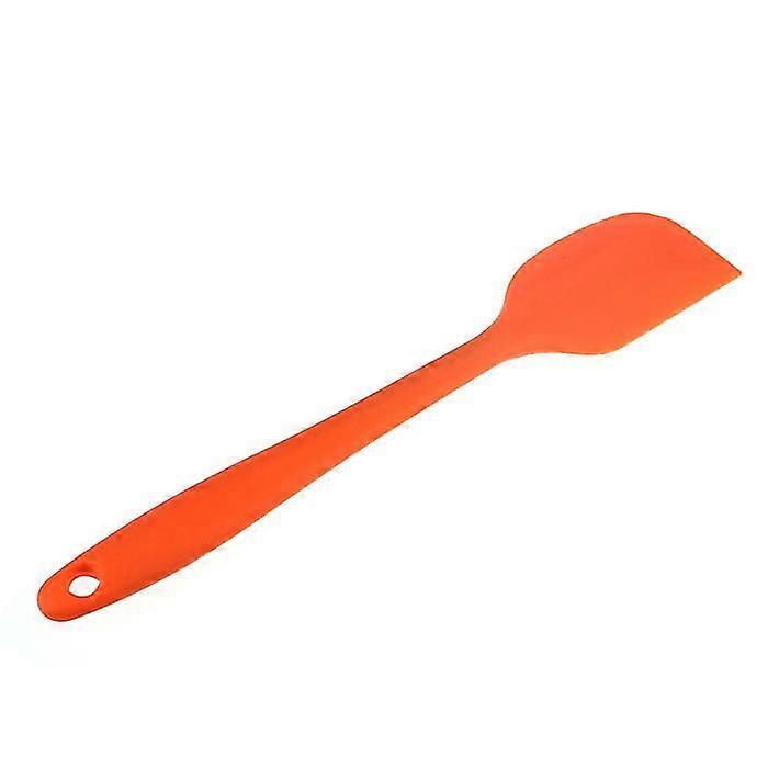 Kitchen Accessory Silicone Cake Spatula Mixing Scraper Brush Tool Orange