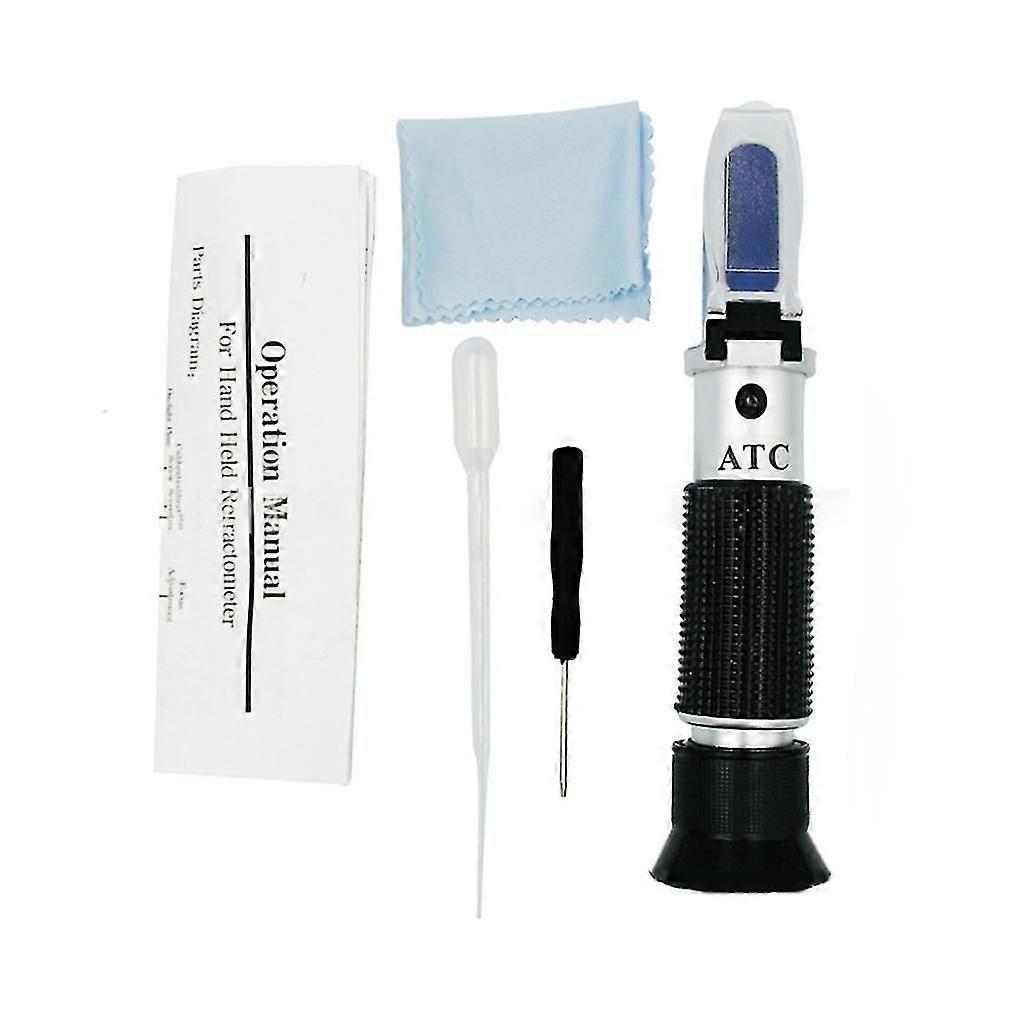 Brix Refractometer Sugar Content Meter For Fruit Juice Soup Liquid Index-tester