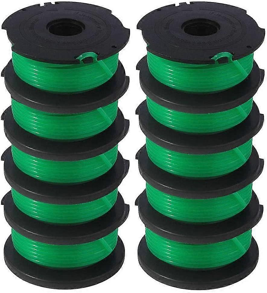 Sf-080 Replacement Spool Auto Feed Spool Single Line String Trimmer 20ft 0.080 Inch (10 Pack)