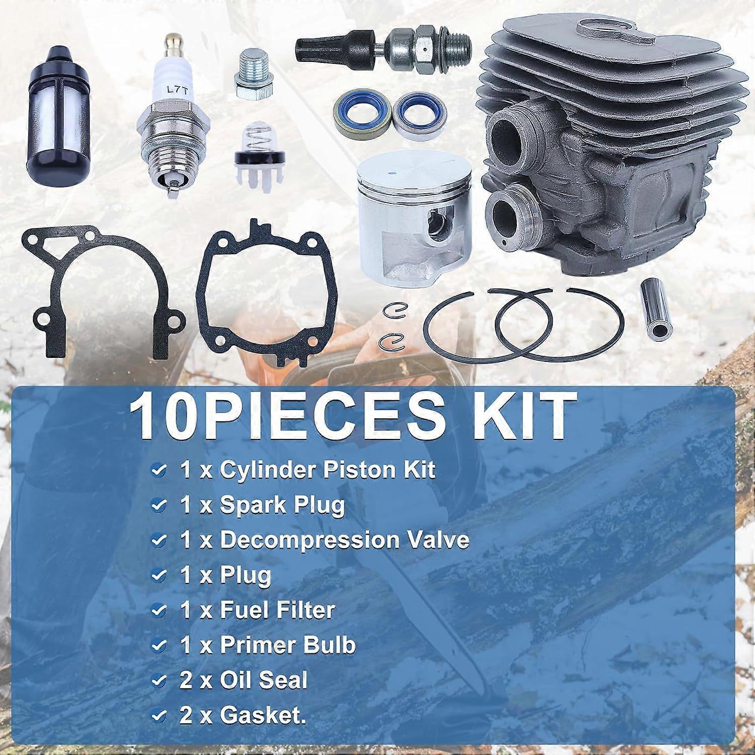 thumbnail image 2 of 50mm Cylinder Piston Kit For Stihl TS410 TS420 Cut-Off Saw – 4238 020 1202 2 of 5