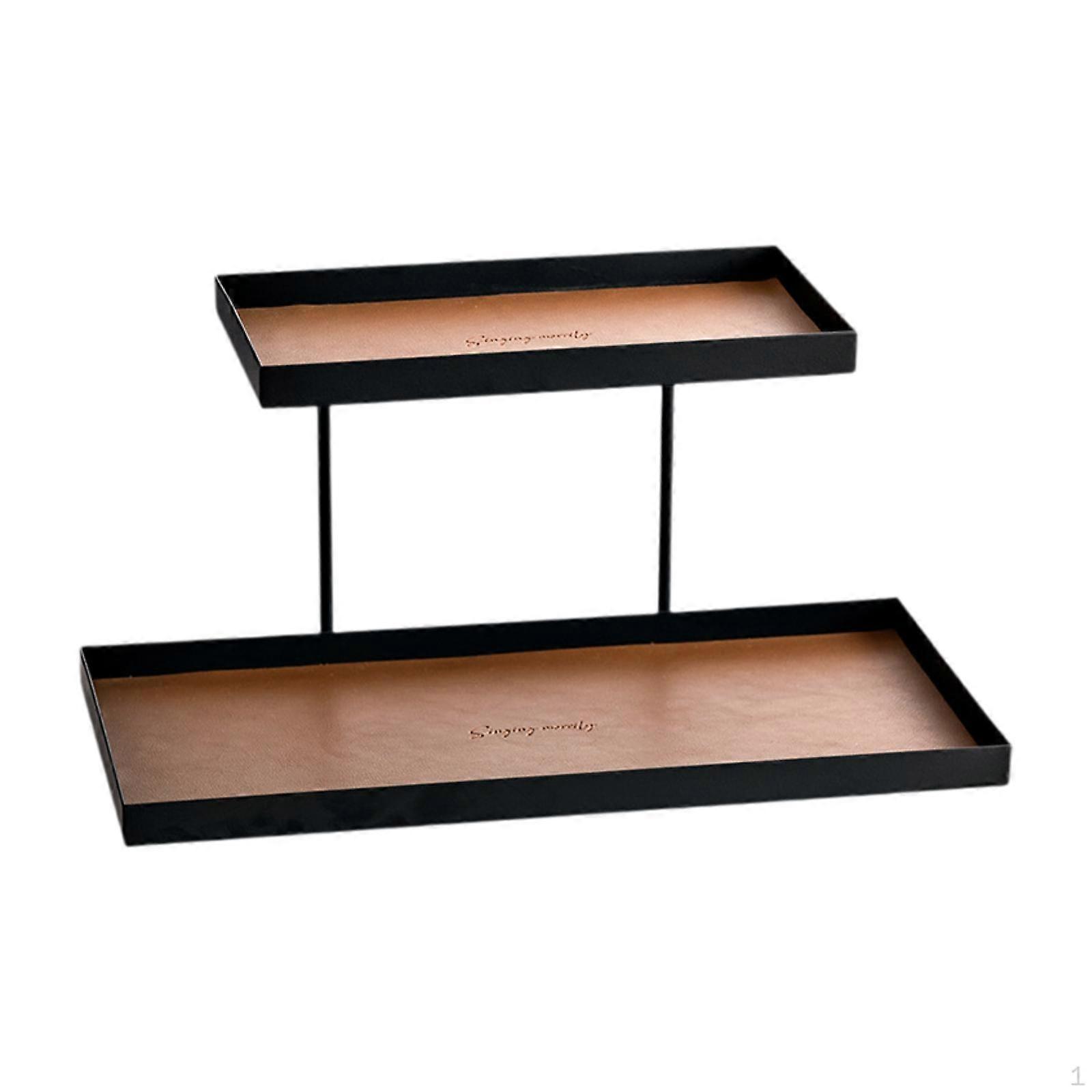 Layer Vanity Storage Tray for Countertop Essentials