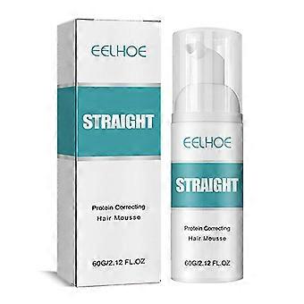 Mousse lisciante per capelli lisci, lucenti e a lunga durata, con protezione dal calore e dall'umidità.