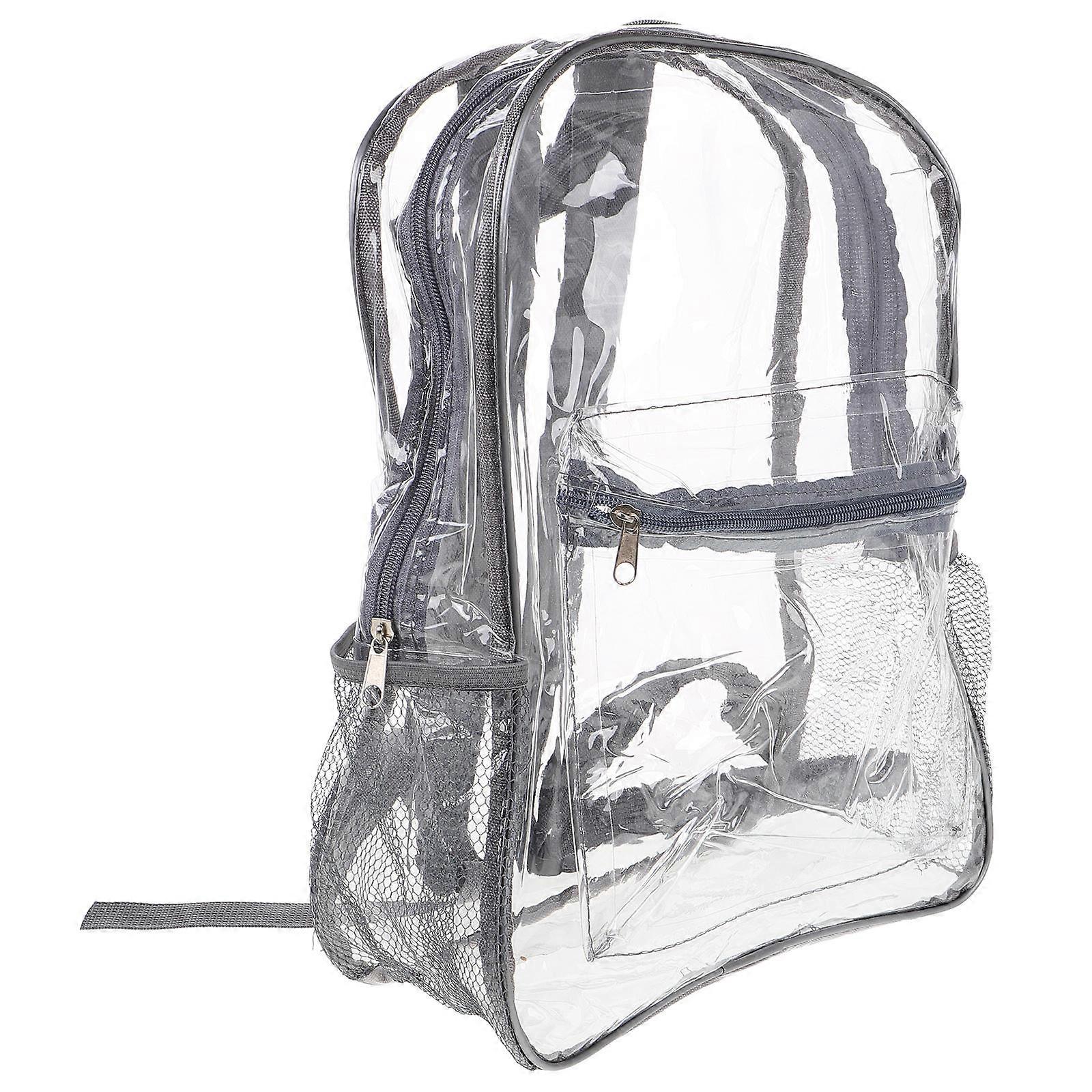 Waterproof Clear Backpack PVC for Daily Use Heavy Duty