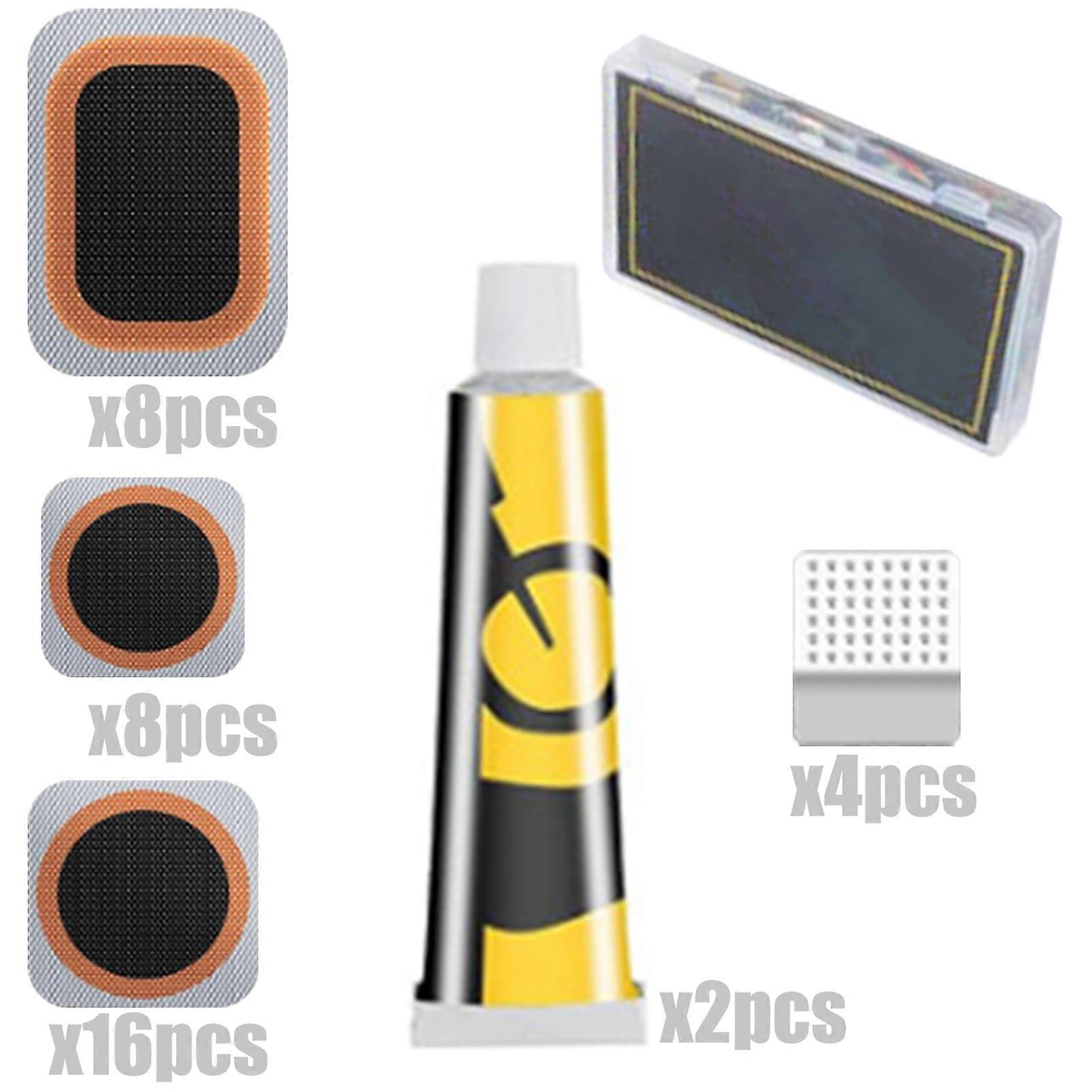 Durability Various Terrain Bike Tire Restoration Tool Set With Compacts Storage For Mountain City Bicycles Use Multicolor