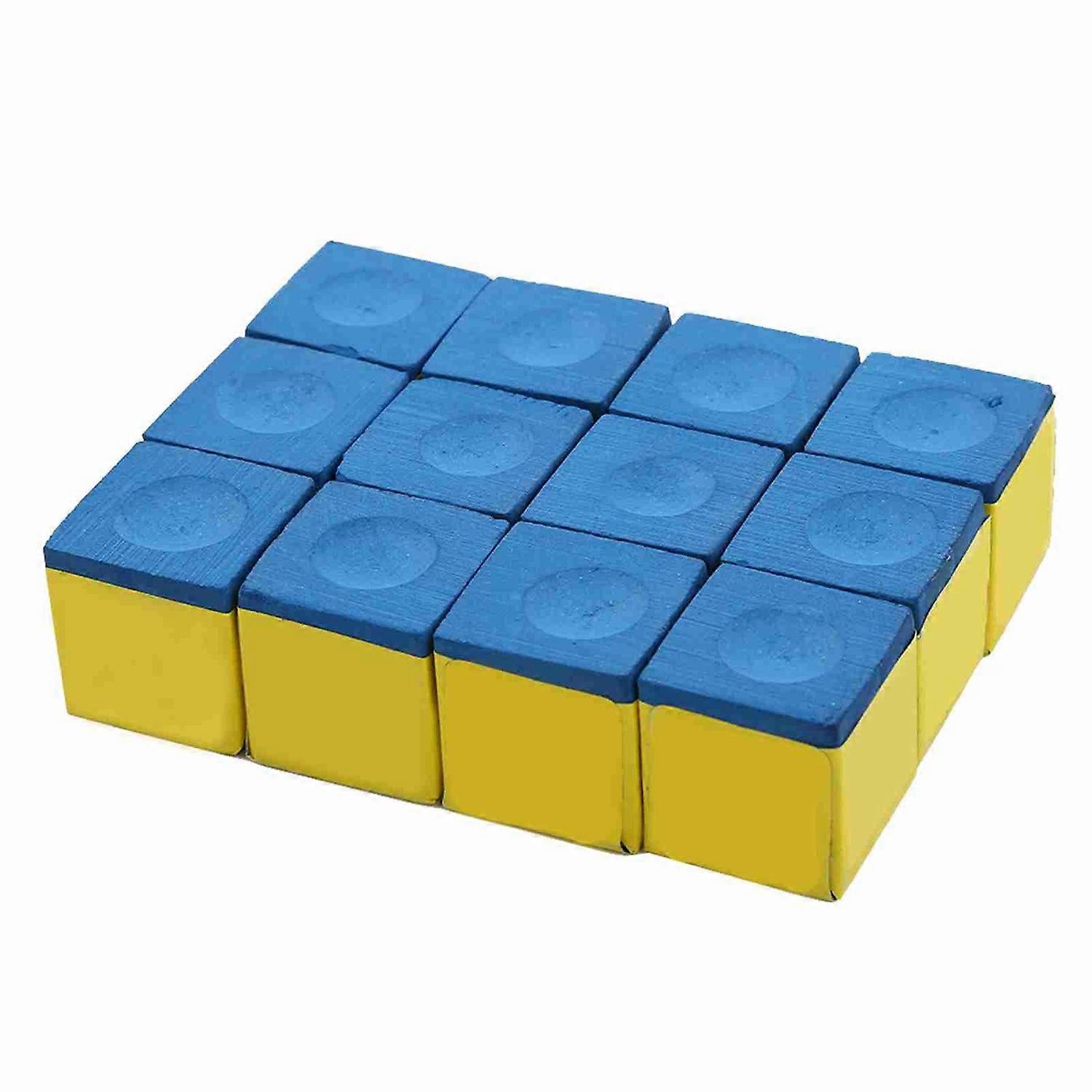 Cue Tip Chalk Billiard Pool Cue Chalk Snooker Pool Chalk (Blue Greasy)