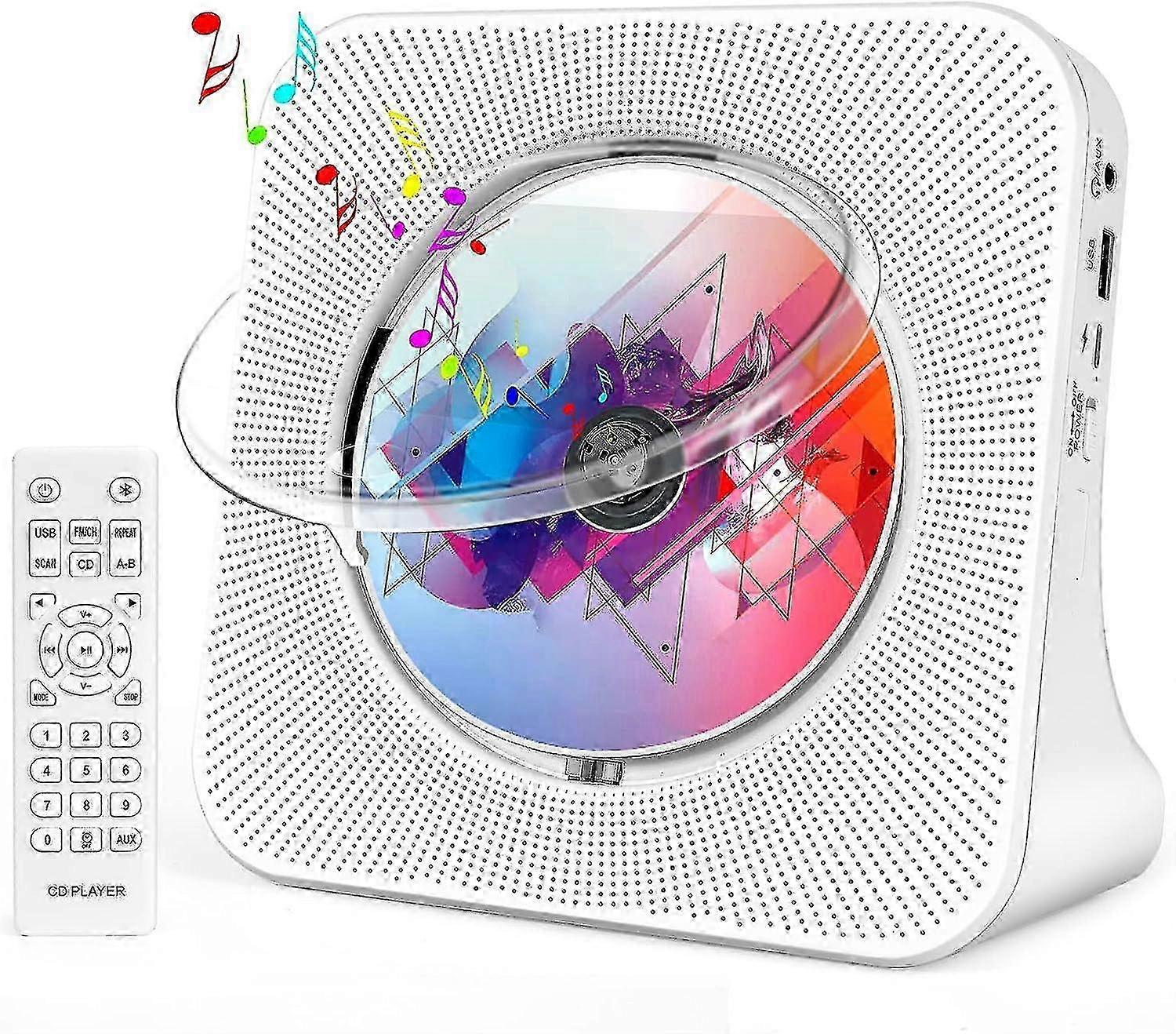 f Desktop Cd Player With Speakers Home Bluetooth Cd Player With Remote Control