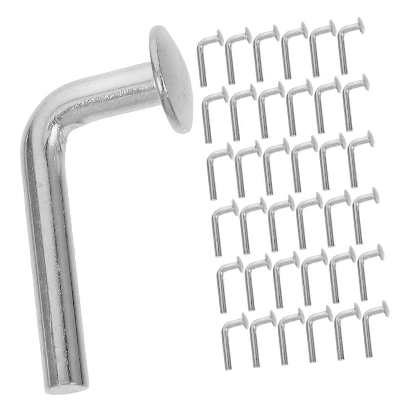 100pcs Heavy Duty Galvanized Safety Pins for Pallet Racking Drop Lock in Warehouse Storage