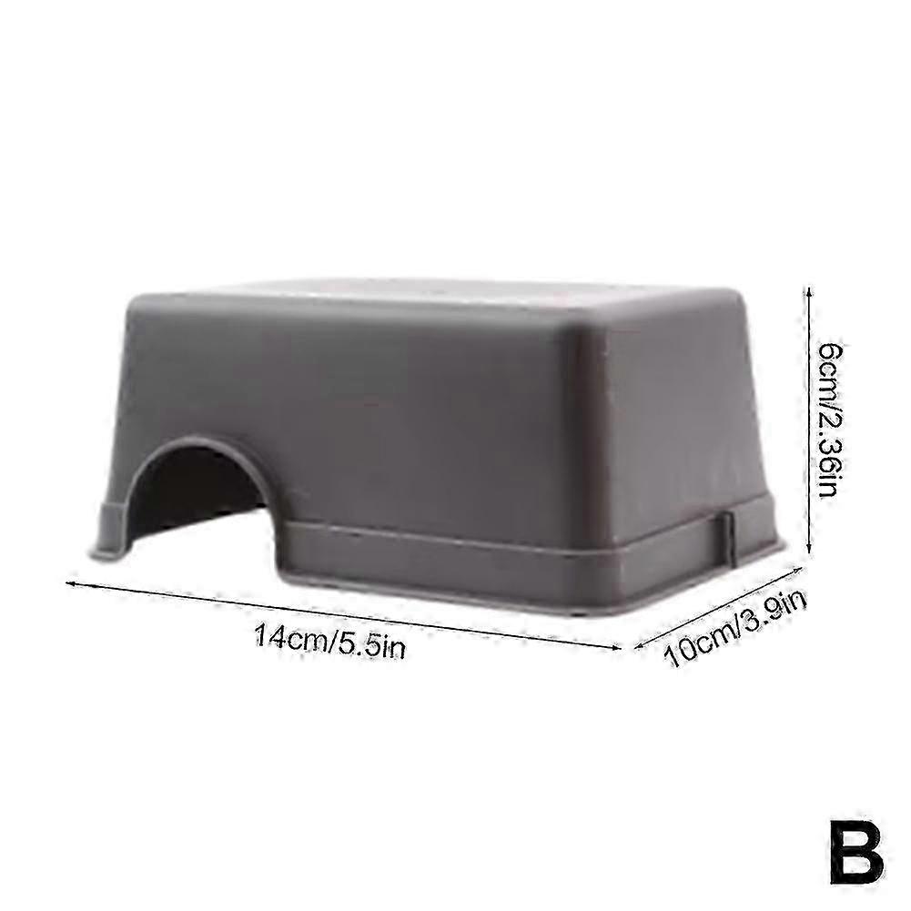 Reptile Hide, Ball Python Snake Hide Box Plastic Hideou