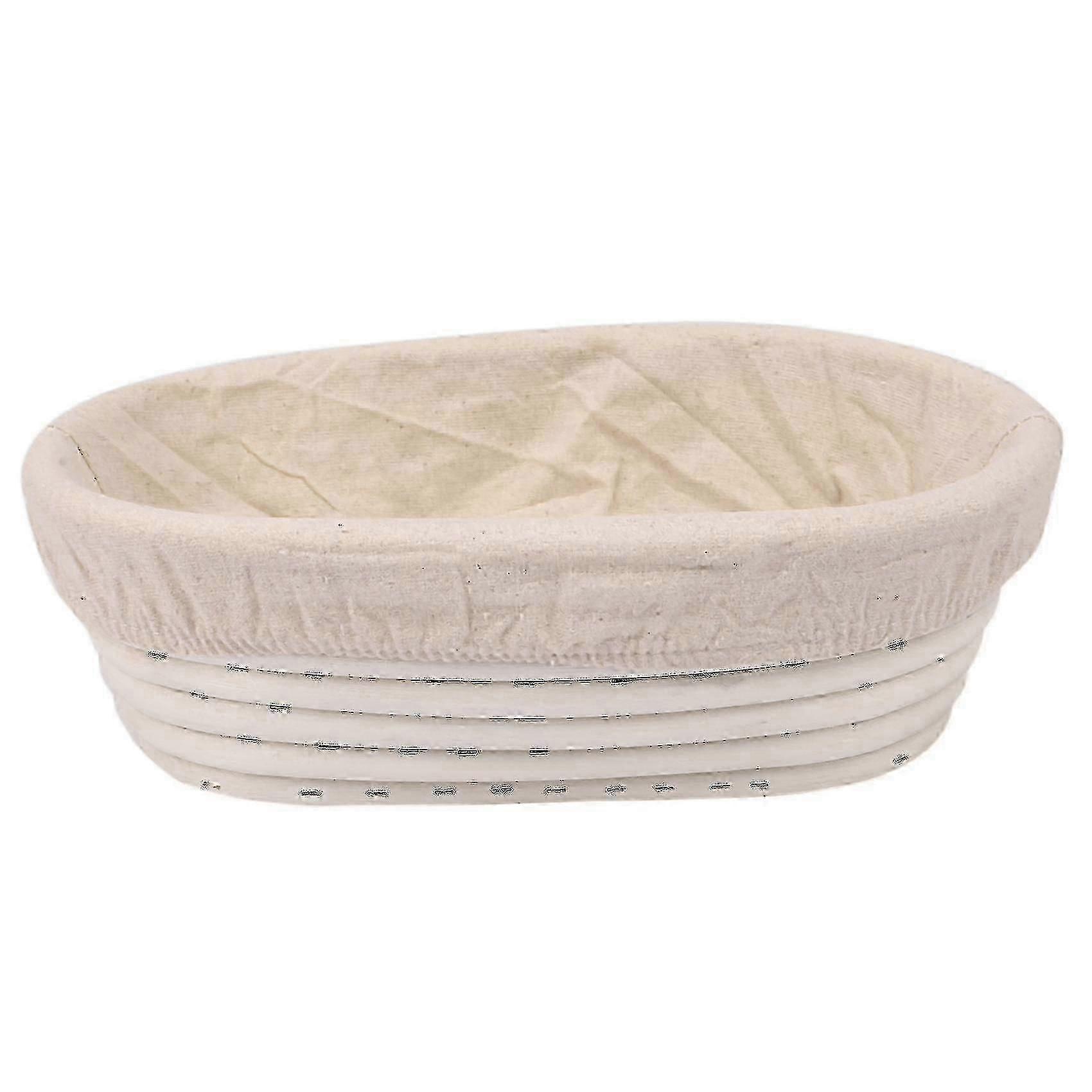 25cm Oval Rattan Bread Proofing Liner Basket, Durable