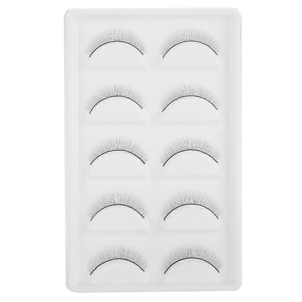 Fictory False Eyelashes-5 Pairs False Eyelashes Training Lashes for Beginners Eyelash Extensions Beauty Salon Practice