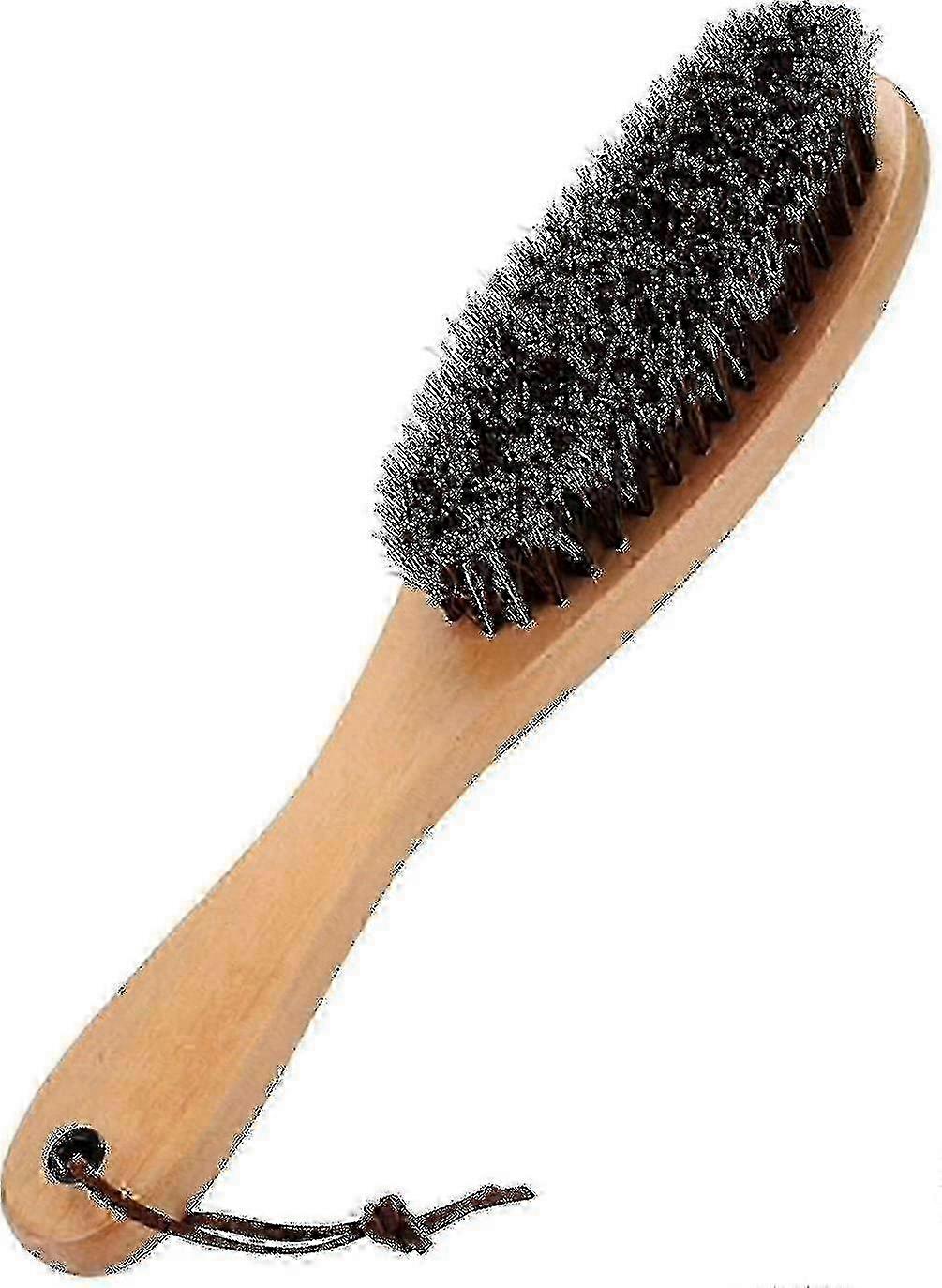2025 Lint-free Clothes Brush, With Soft Real Hair And Wooden Handle f26