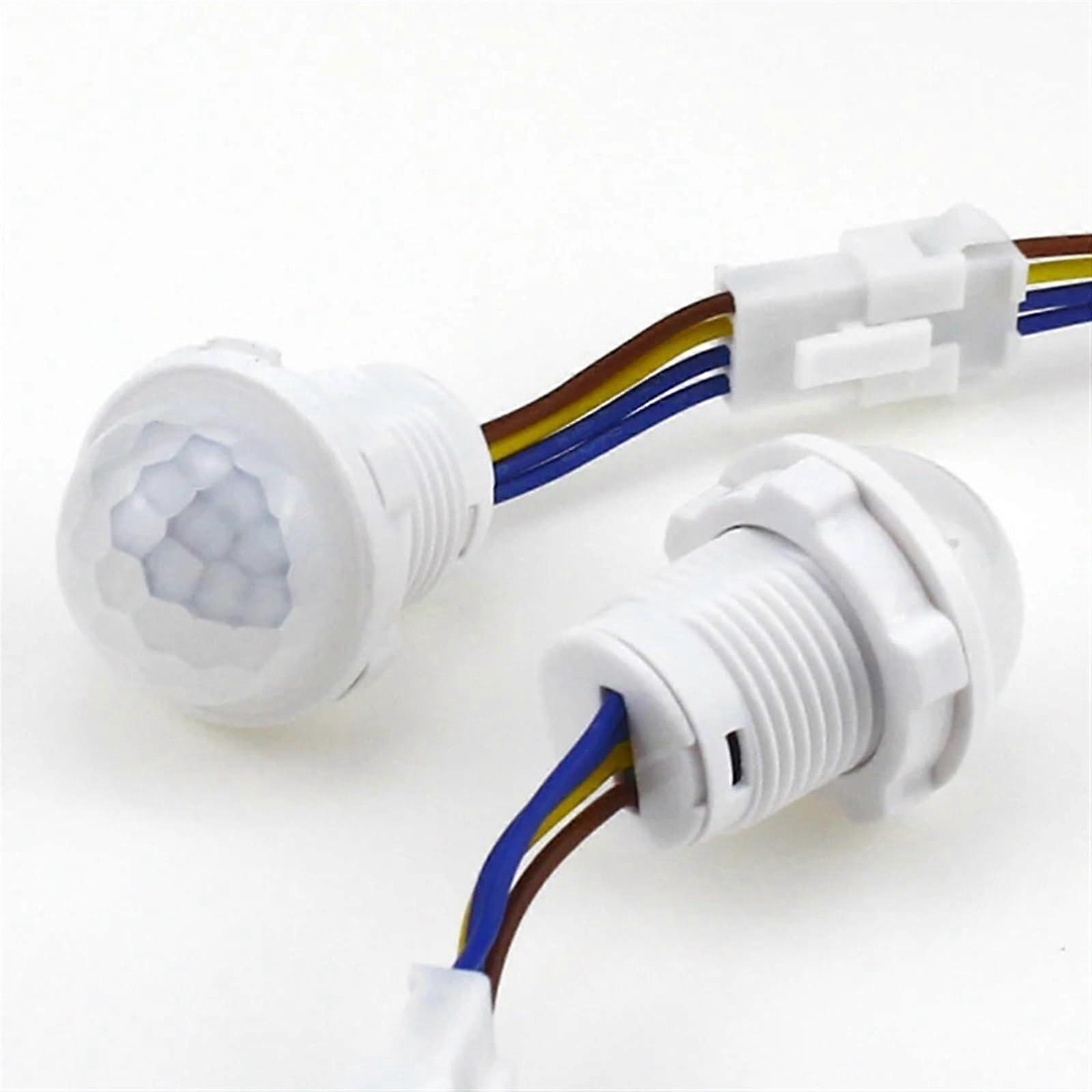 Closet PIR Motion Sensor Light Switch, Infrared Automatic Detector for LED, 110V 220V, 1Pc