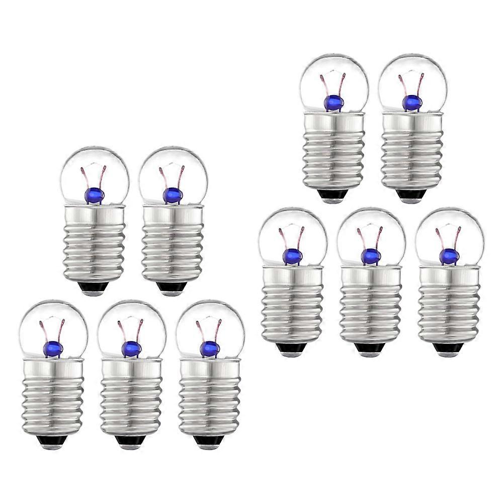 Mini Light Bulbs Tiny Replacement Bulbs For Circuits Lighting Accessories High Durability Multi Color 10Pcs