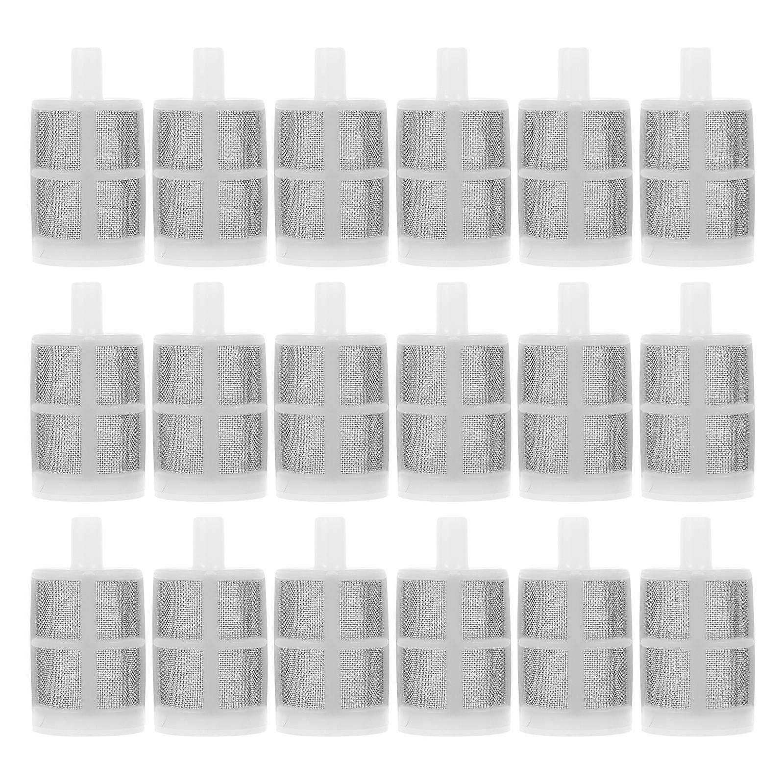 Water Pump Strainer Filters 20Pcs Efficient Filtration Accessory Ideal For Oil Washer Applications