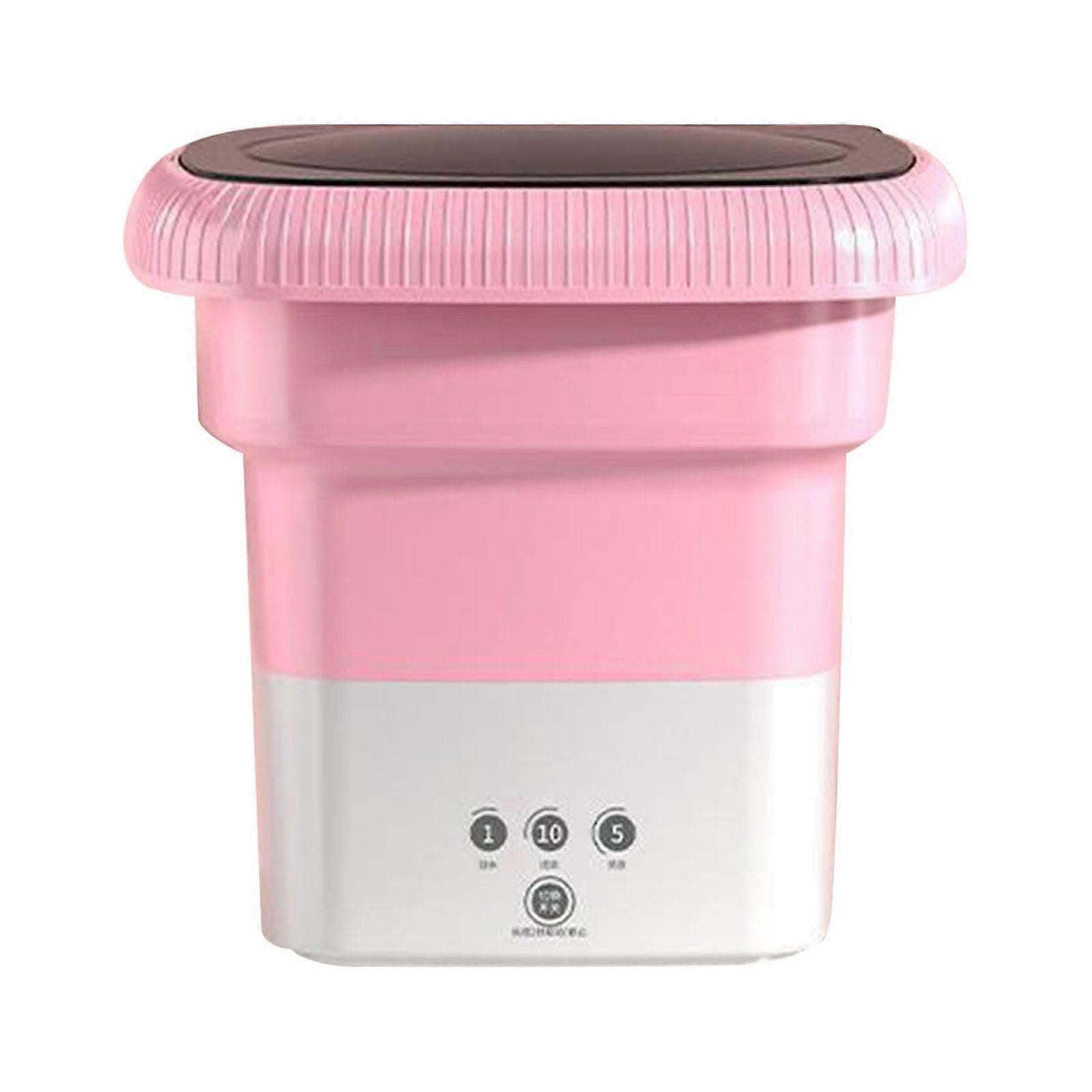 Quinlirra 50% off New Folding and Dehydrating Mini Washing Machine with Large Capacity and Portable Washing Machine