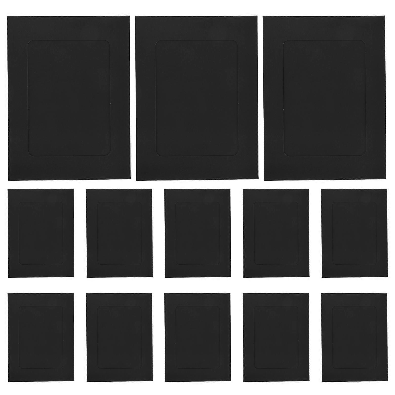 Craft Frames 30Pcs Paper Picture Frames 6 Inch Kraft Paper For Event Decoration Home Decor Rectangular Shape