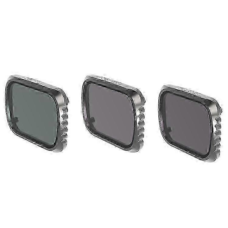 JUNESTAR JSR-1278-15 Compatible For DJI Mavic Air 2S 3Pcs/Set CPL + ND8 + ND16 Filters Optical Glass Camera Lens Filters