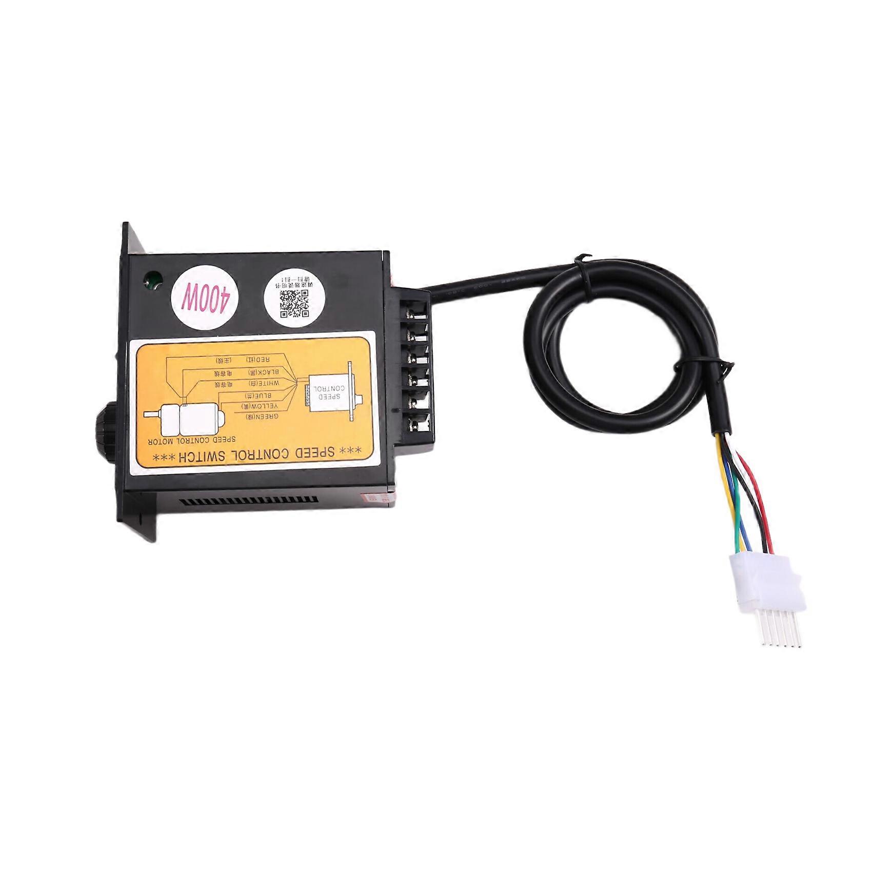 Speed Controller 400W AC220V Speed Controller Motor Speeds Pinpoint Regulator Control Device with Indicator Light