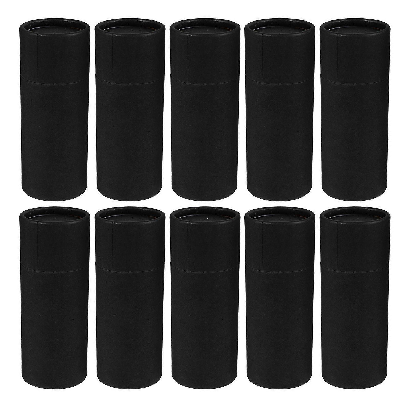 Cardboard Cylinder Paper Storage Canister General Users 10Pack