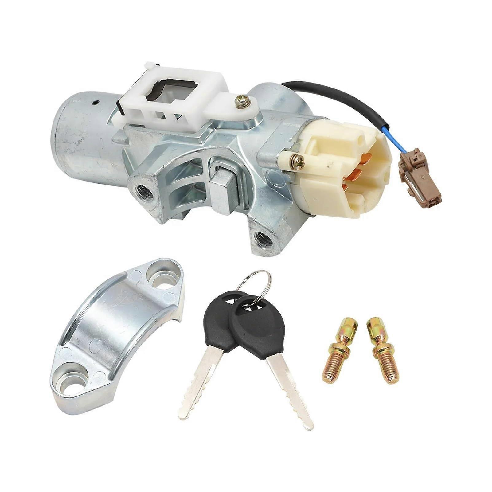Ignition Lock Cylinder with Keys for Nissan Maxima Pathfinder Sentra Easy DirectFit Installation