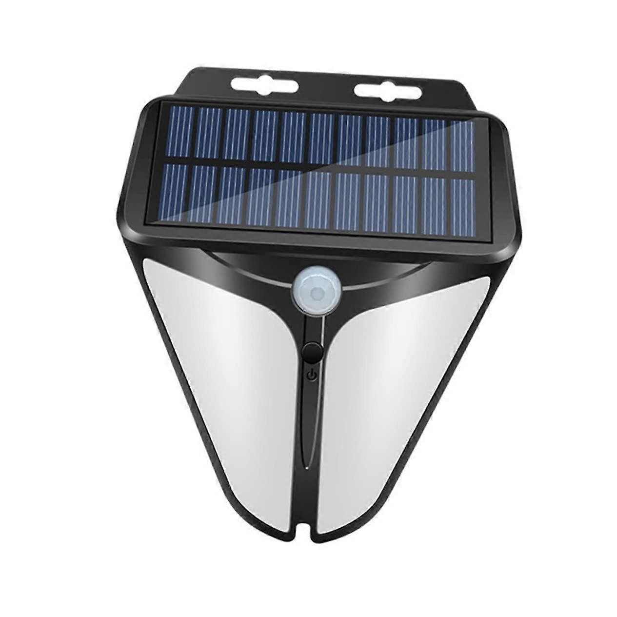 Solar Powered Security Light PIR Motion Sensor Alarm Outdoor AntiTheft Lamp For Gardens Farms And Residential Areas