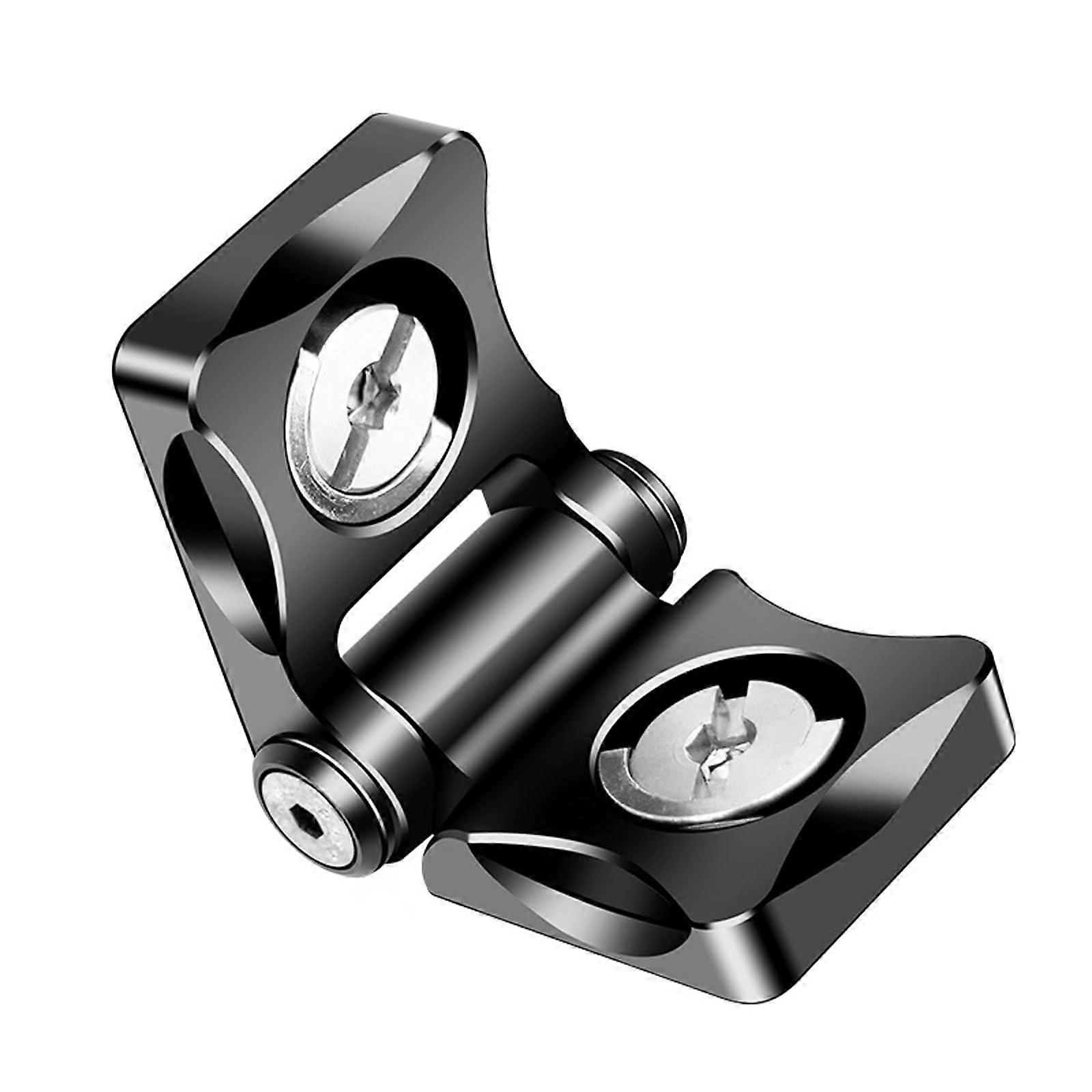 Adjustable Camera L Bracket with Microphone Mount Adapter for DSLR, LED Light, Quick Angle Adjustment