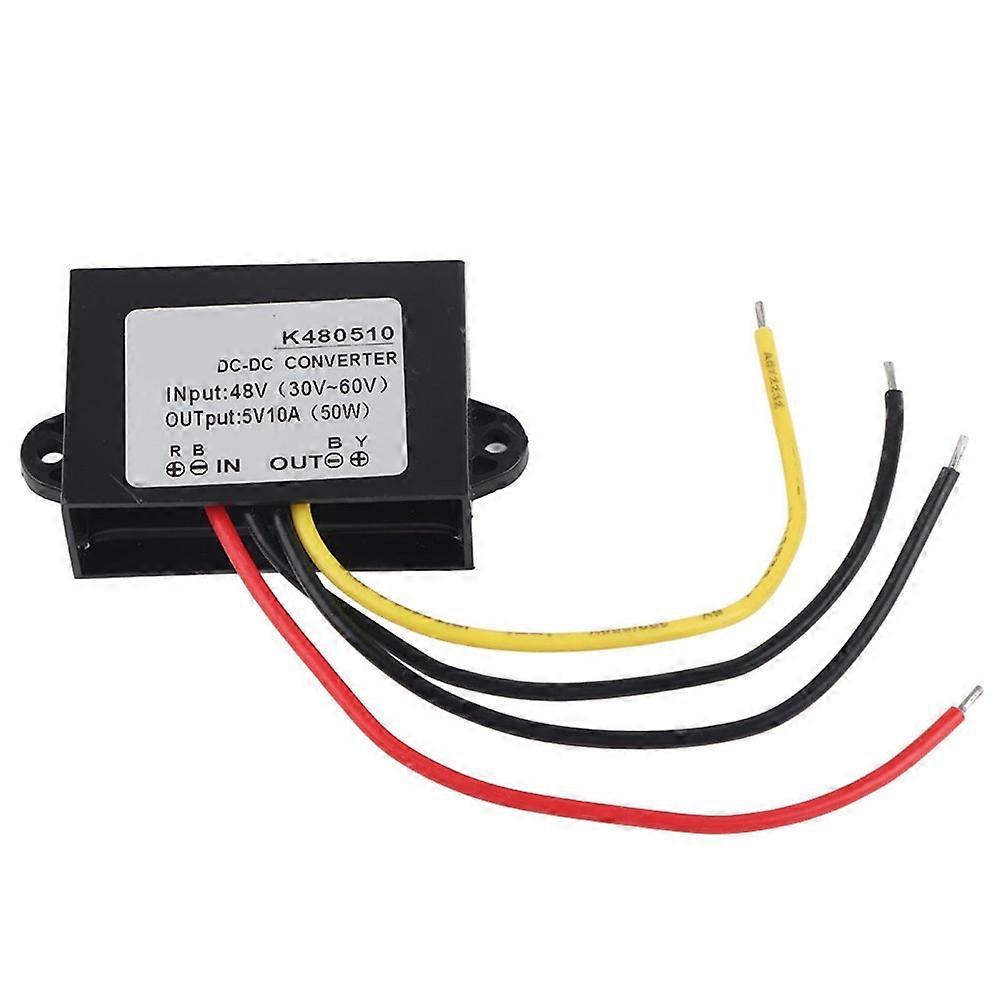 Convertisseur de sortie Stable 36V/48V �� 5V DC-DC, sortie 10A, ��tanche, Module de tension d'alimentation, pompe �� eau