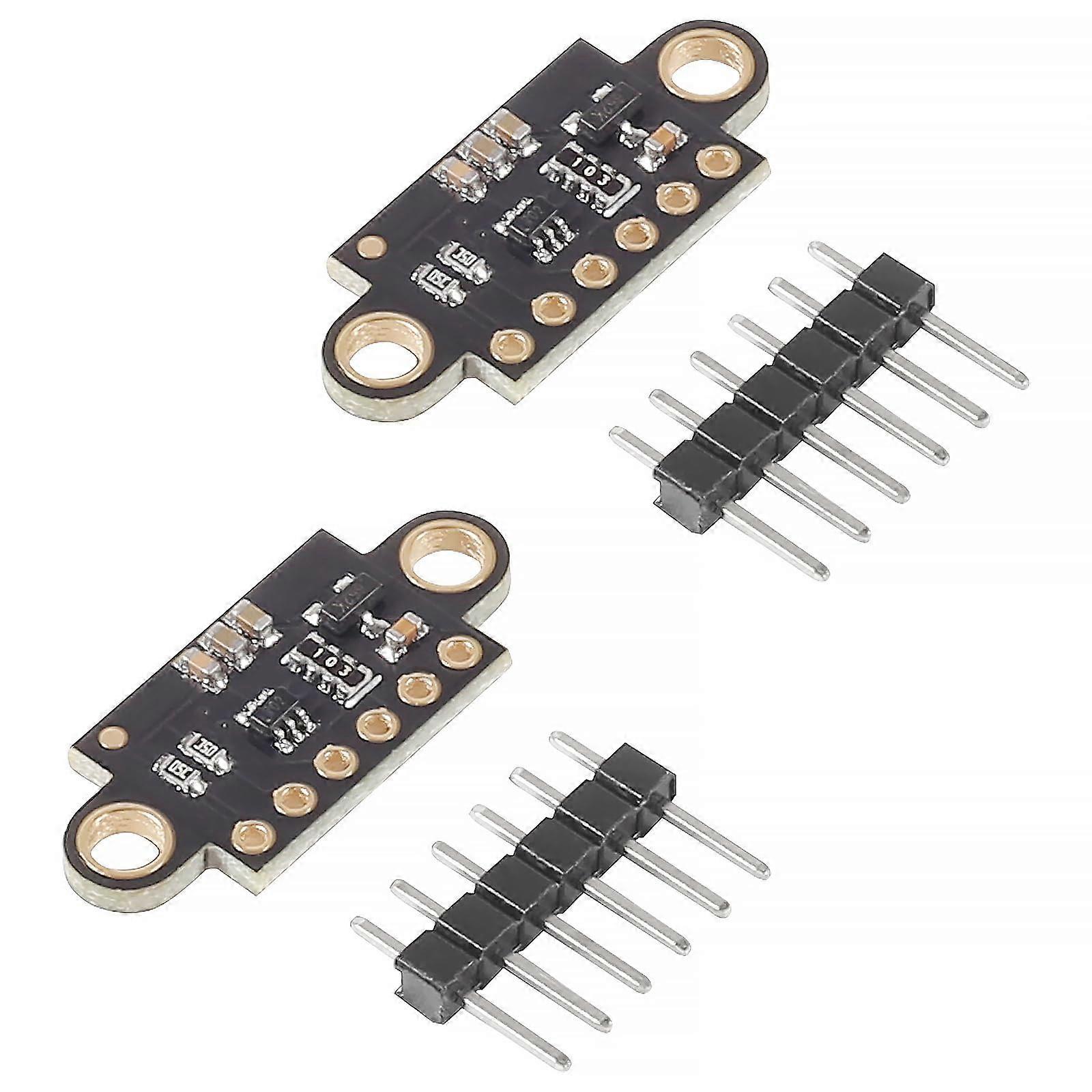 2pcs VL53L0X Time of Flight Laser Distance Sensor Module for Arduino, Accurate LiDAR Measurement
