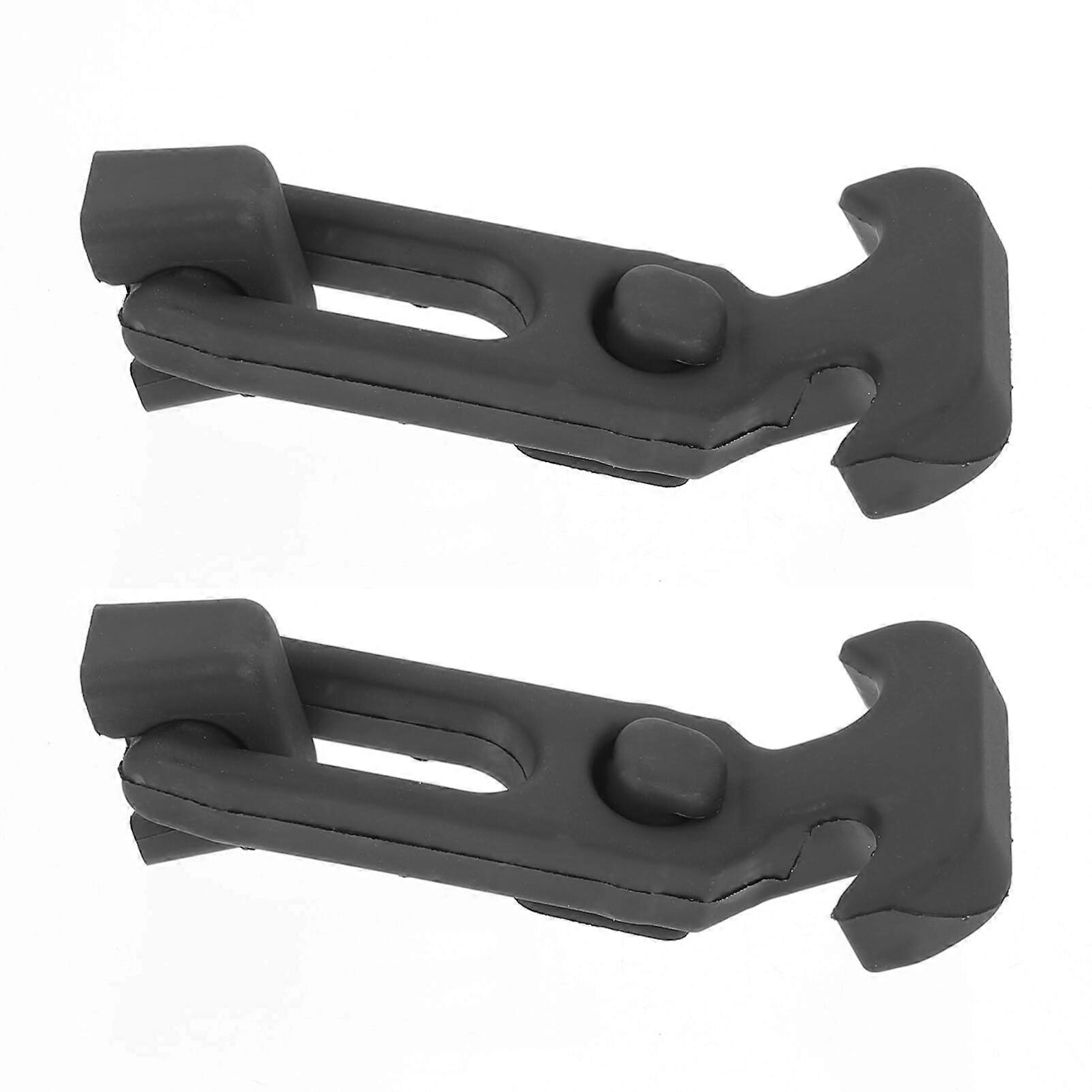 2PCS Rubber THandle Latch with Shock Absorption, Flexible Draw Latch for Tool Box, Cooler, Golf Cart