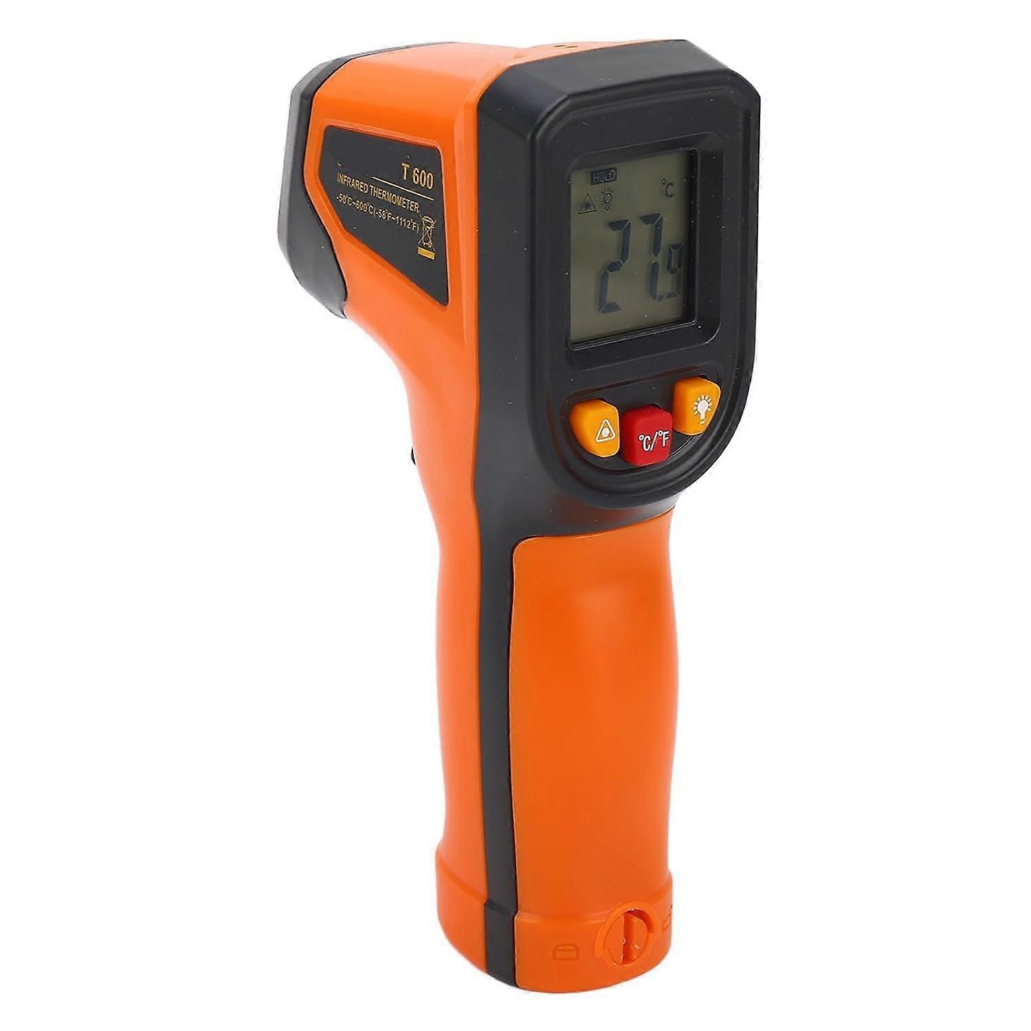 Infrared Thermometer Temperature Gun with Contrast LCD for Cooking, Refrigeration and Steel