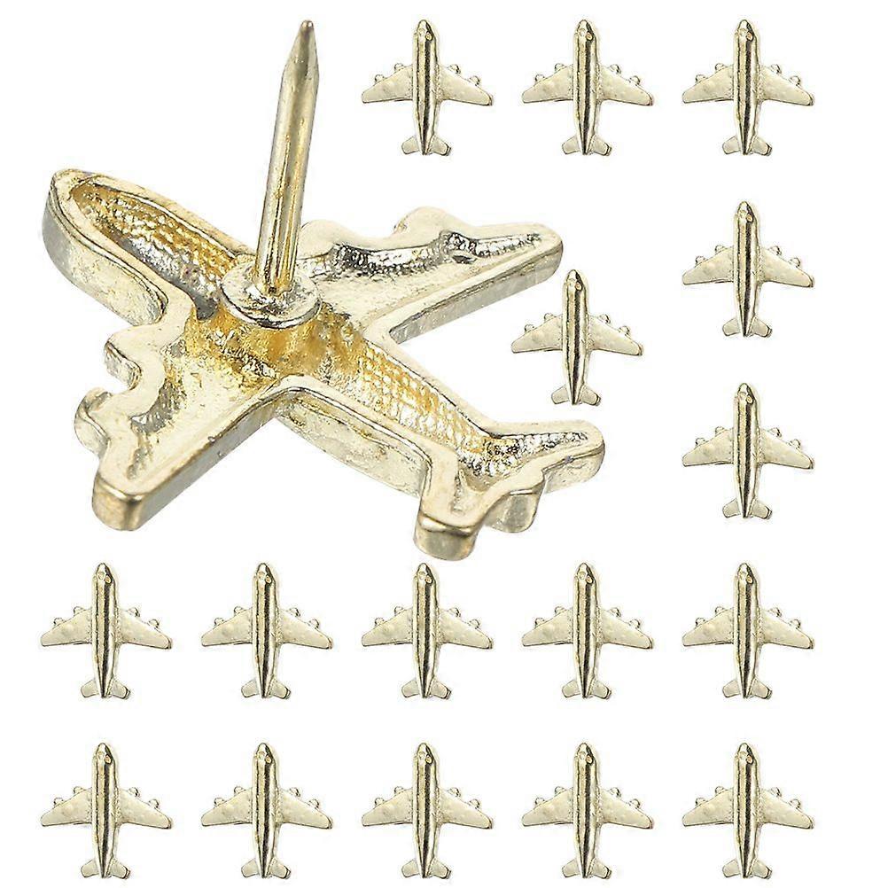 30Pcs Decorative Push Pin Bulletin Board Push Pin Airplane Modeling Push Pin Cork Board Thumb Tacks