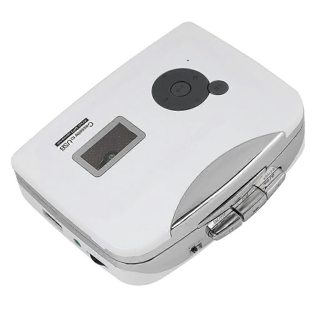 Cassette to MP3 Converter with Direct USB Recording, Portable Cassette Player for Digital Audio