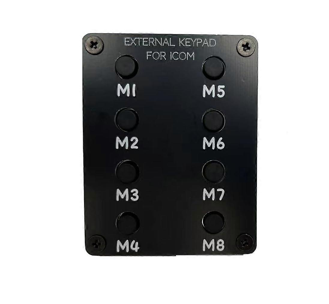 External Keypad for Icom IC705 IC7610 with Shortcut Control and MultiMode Operation