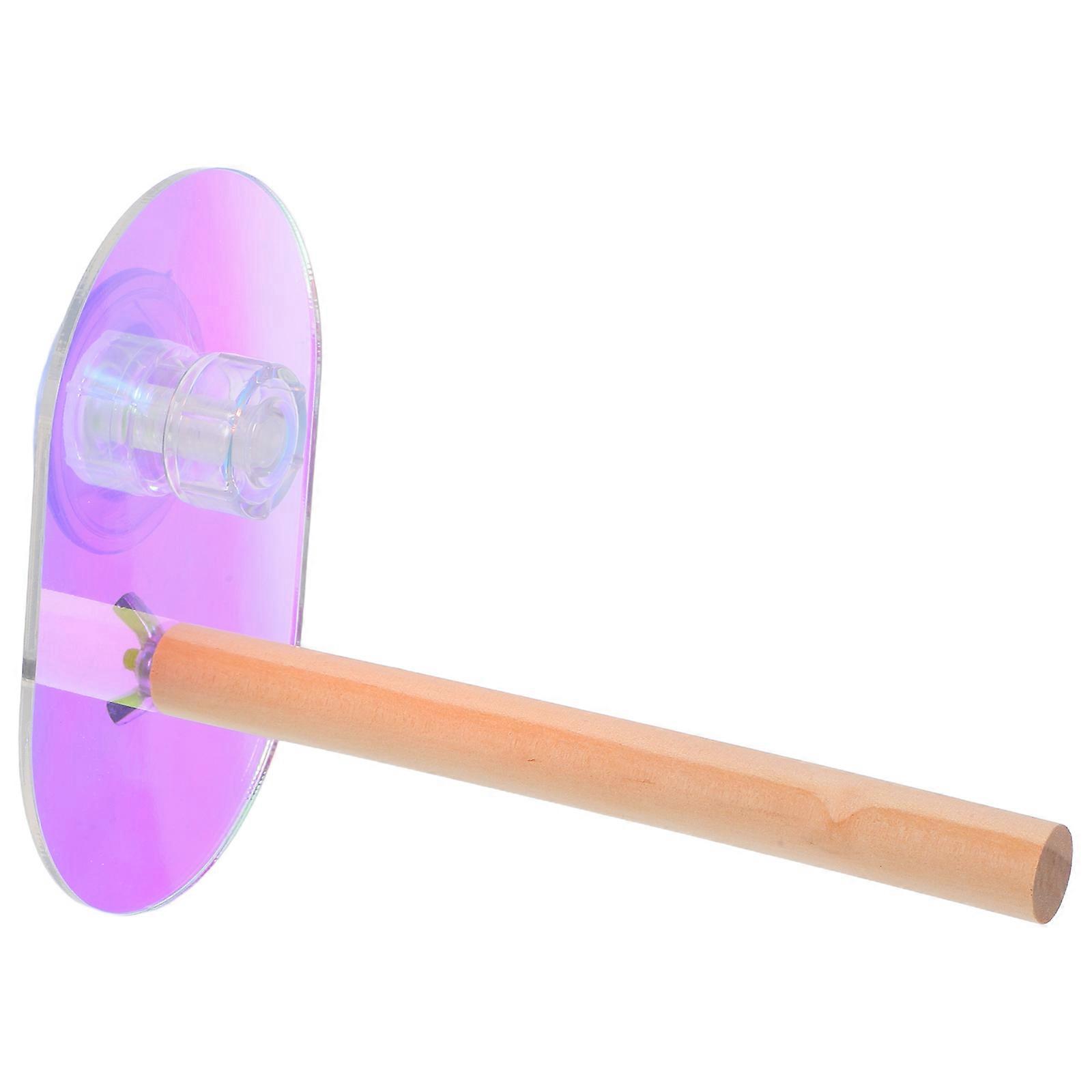 Bird Perch Stand Wood Parrot Rest Perch with Suction Cup